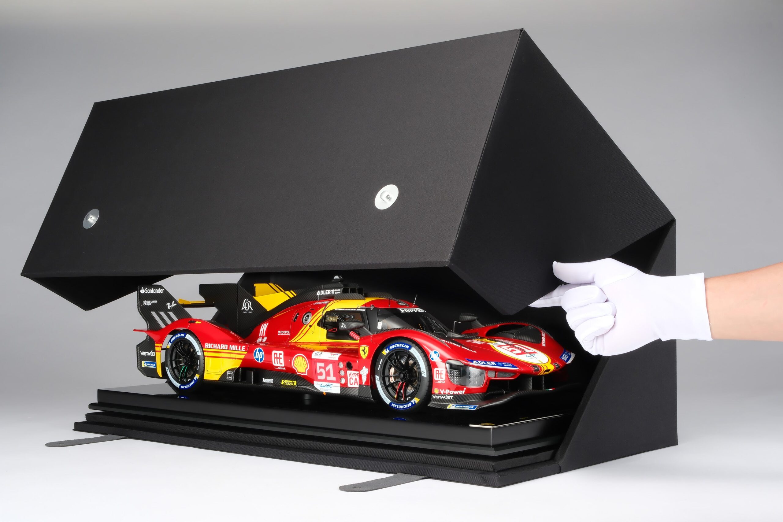 Amalgam Ferrari 499P 2024 Le Mans - Rot | 1:8 - 画像40
