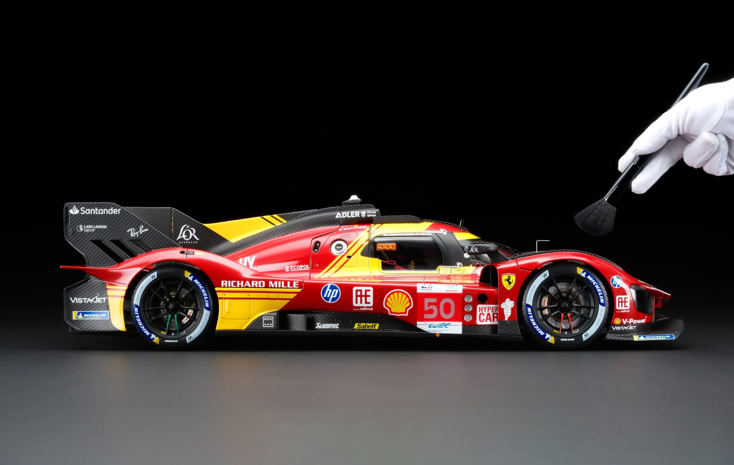 Amalgam Ferrari 499P 2024 Le Mans - Rot | 1:8 - 画像3