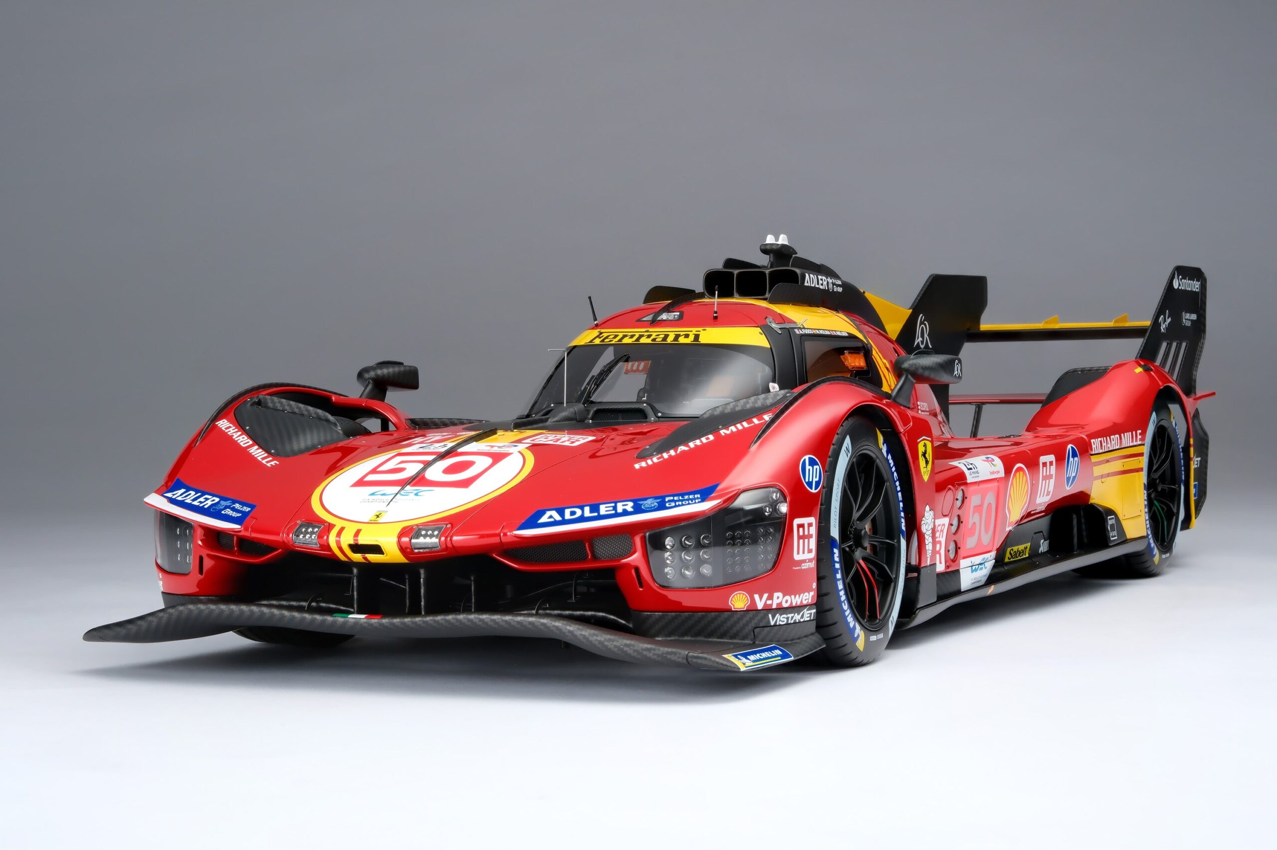 Amalgam Ferrari 499P 2024 Le Mans - Rot | 1:8 - 画像6