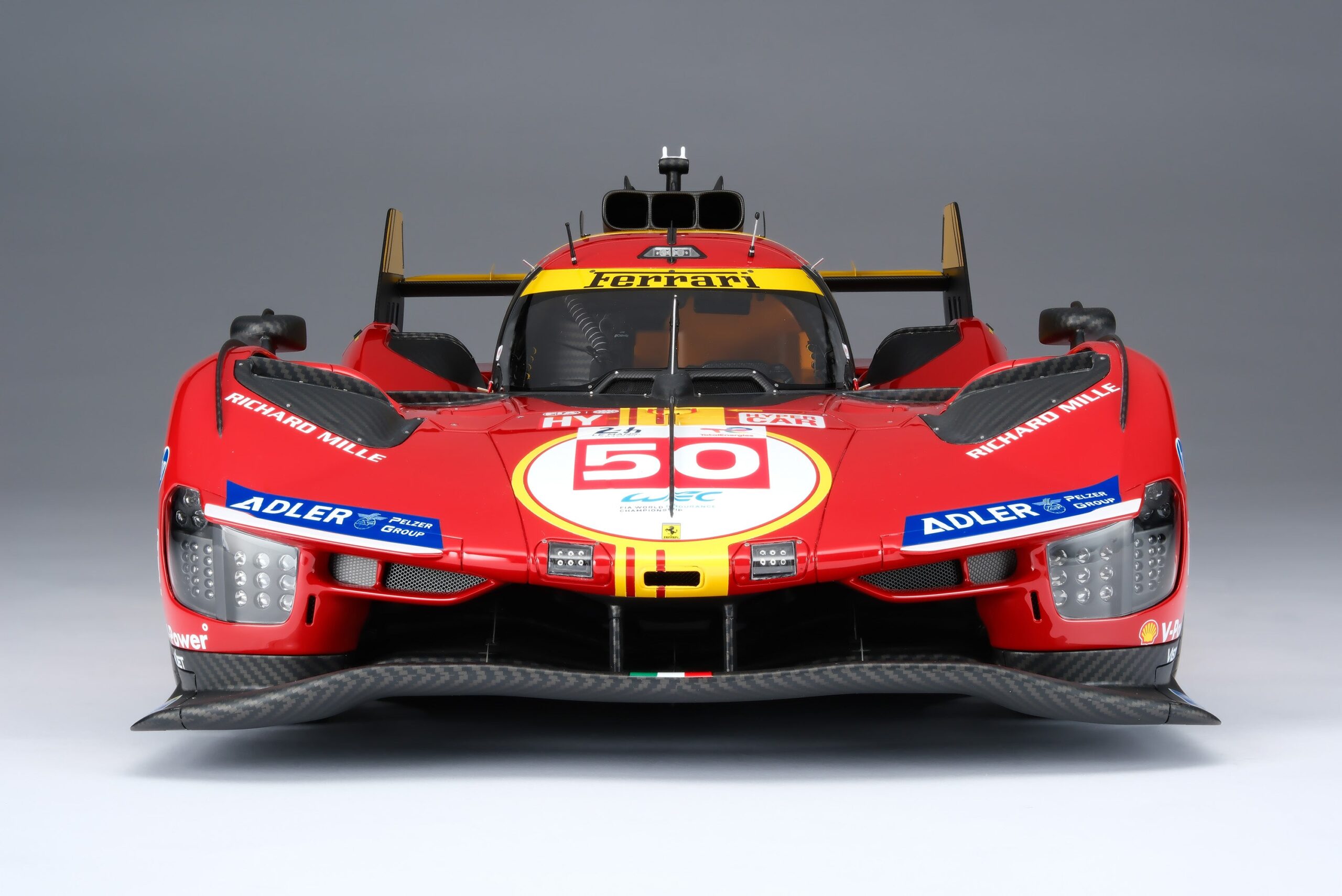 Amalgam Ferrari 499P 2024 Le Mans - Rot | 1:8 - 画像10