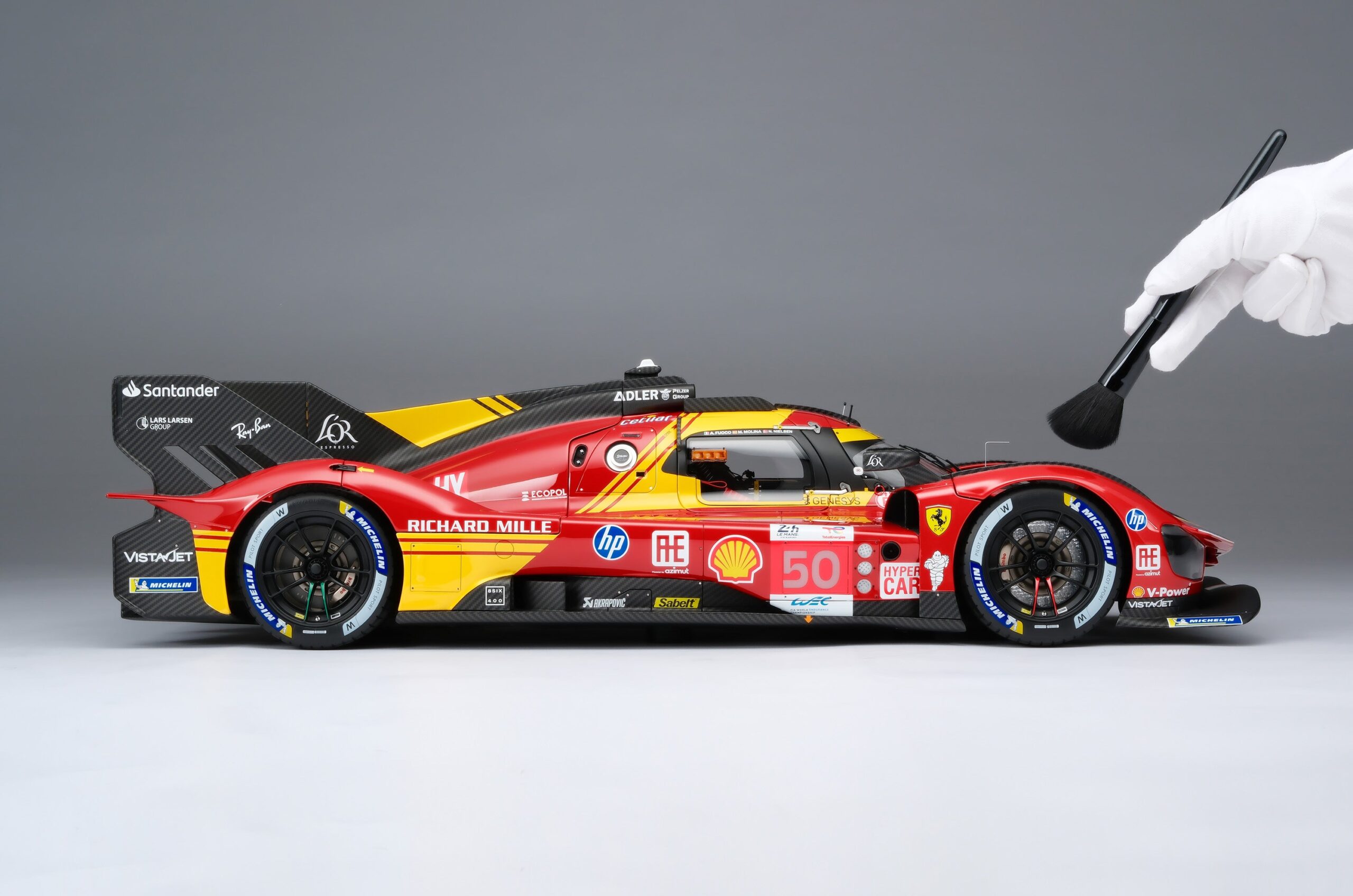 Amalgam Ferrari 499P 2024 Le Mans - Rot | 1:8 - 画像4
