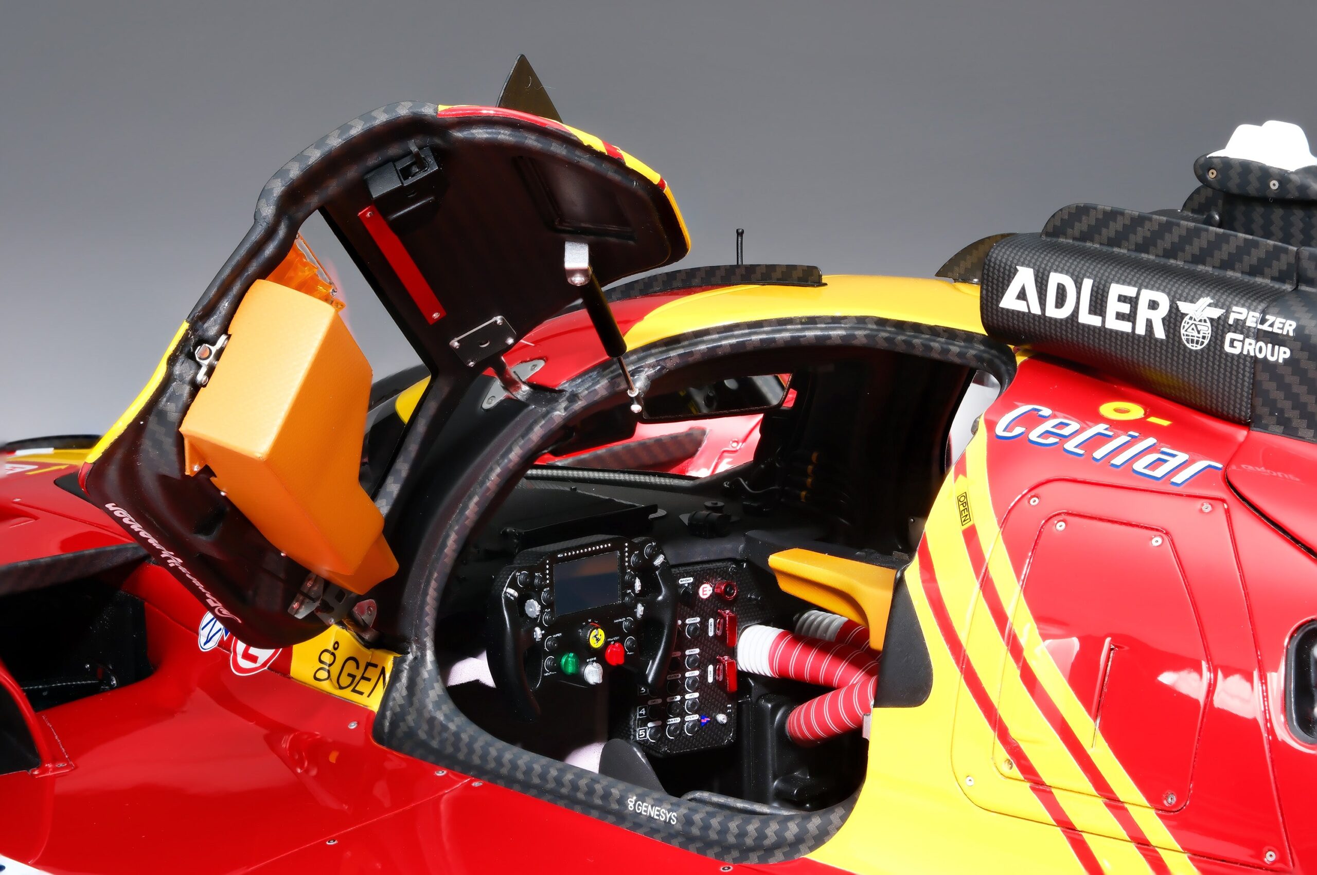 Amalgam Ferrari 499P 2024 Le Mans - Rot | 1:8 - 画像8