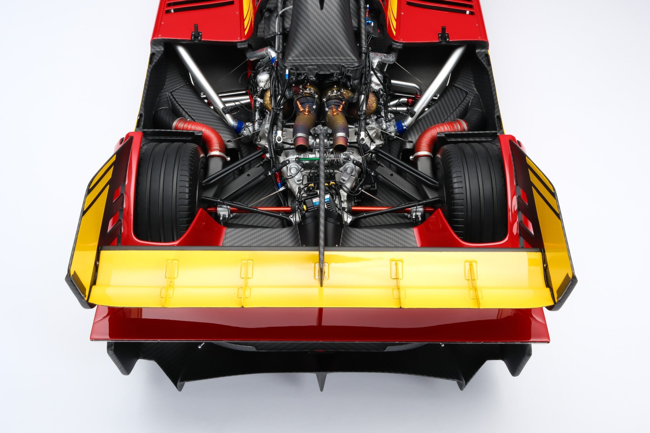 Amalgam Ferrari 499P 2024 Le Mans - Rot | 1:8 - 画像15