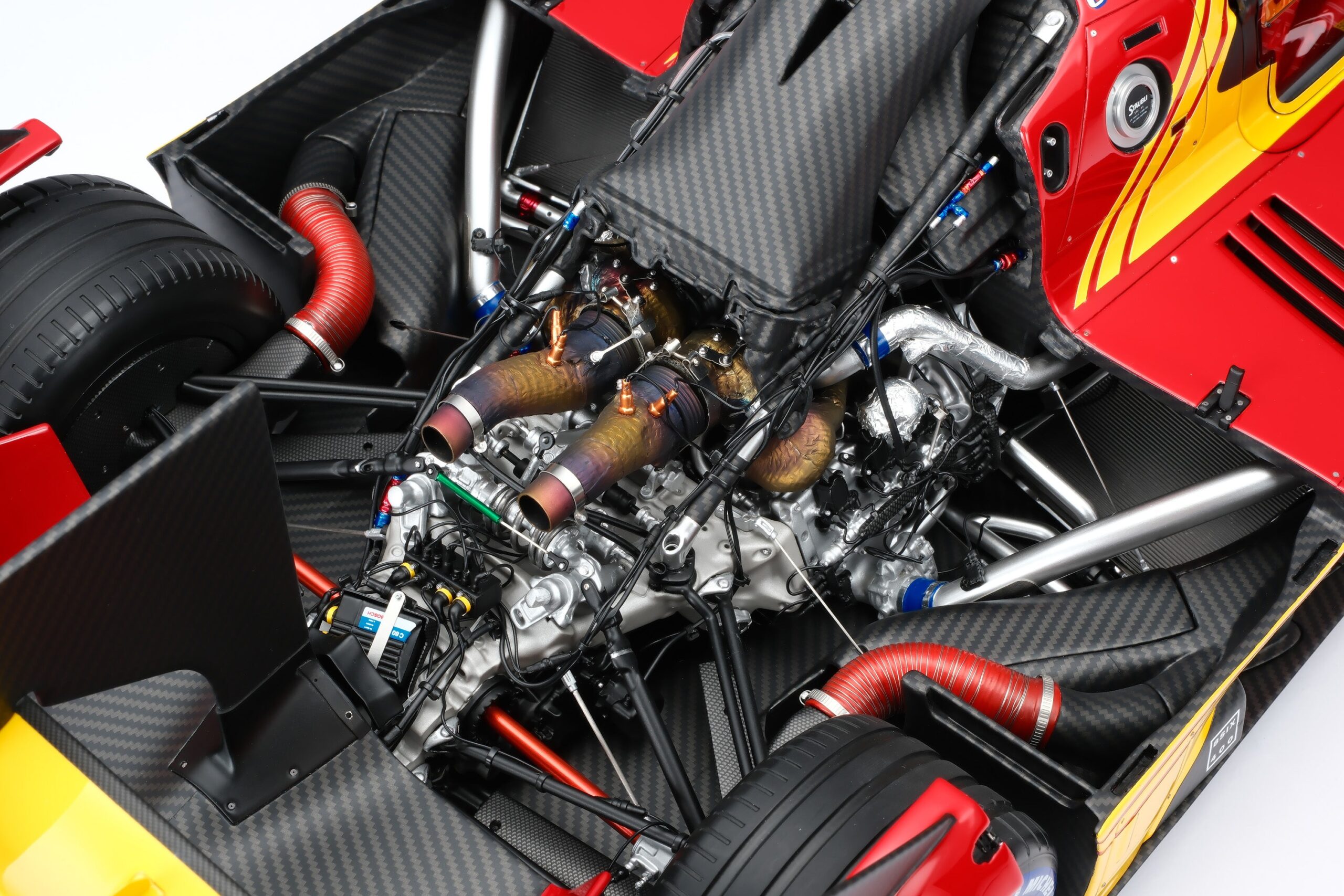 Amalgam Ferrari 499P 2024 Le Mans - Rot | 1:8 - 画像16