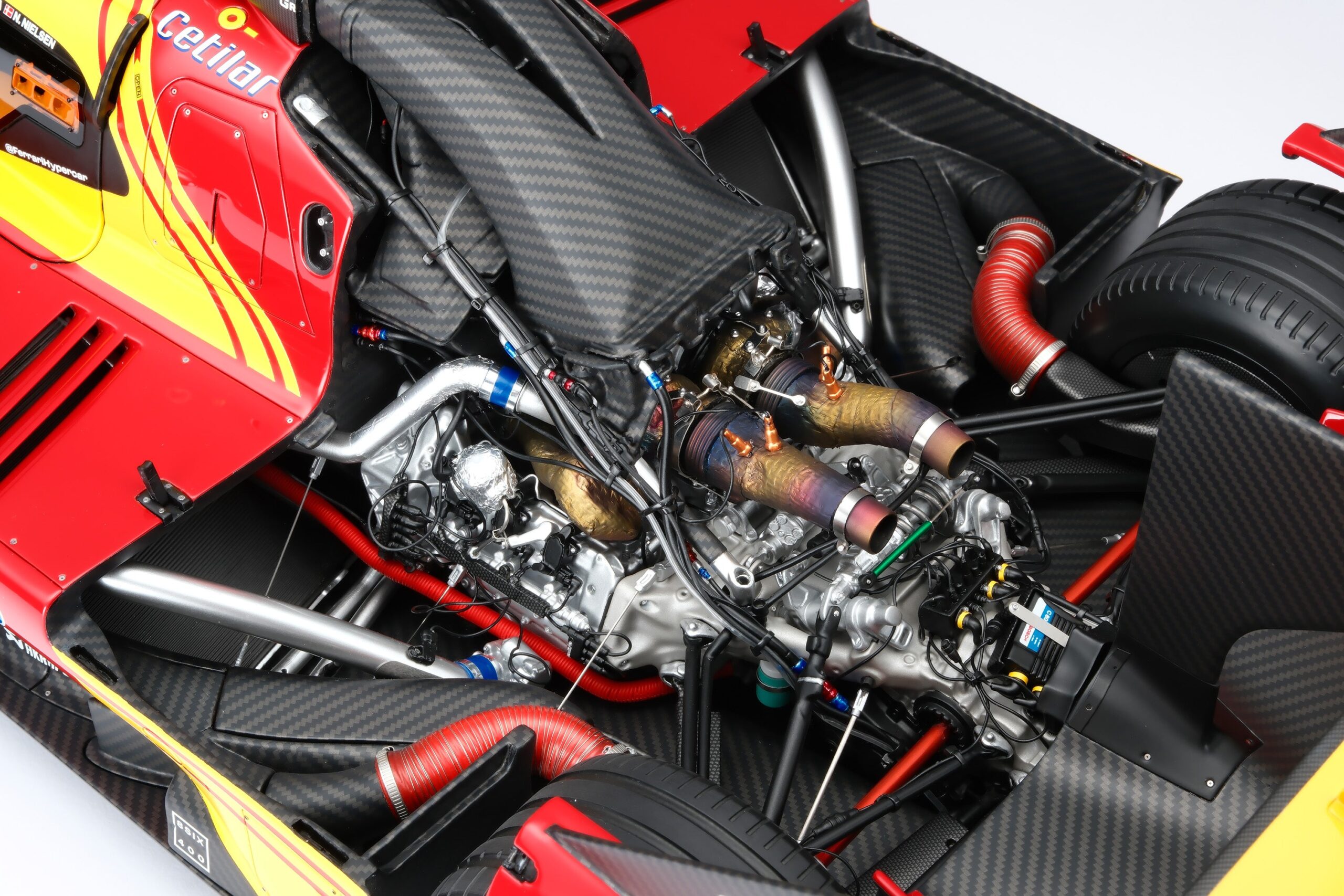 Amalgam Ferrari 499P 2024 Le Mans - Rot | 1:8 - 画像17