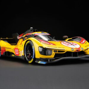 Amalgam Ferrari 499P 2024 Lone Star Le Mans Winner - Yellow | 1:8