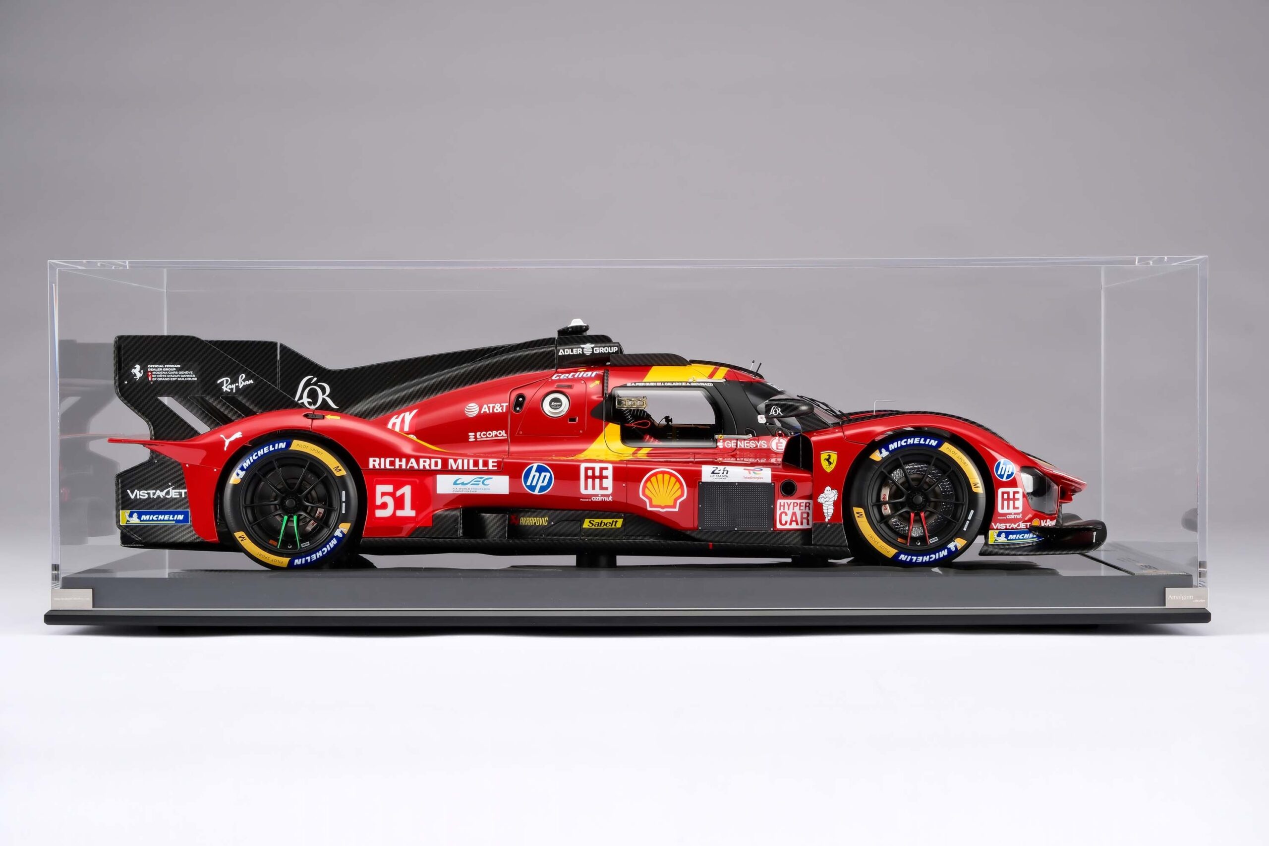 Amalgam Ferrari 499P 2025 Le Mans - Rot | 1:8 - Image 46
