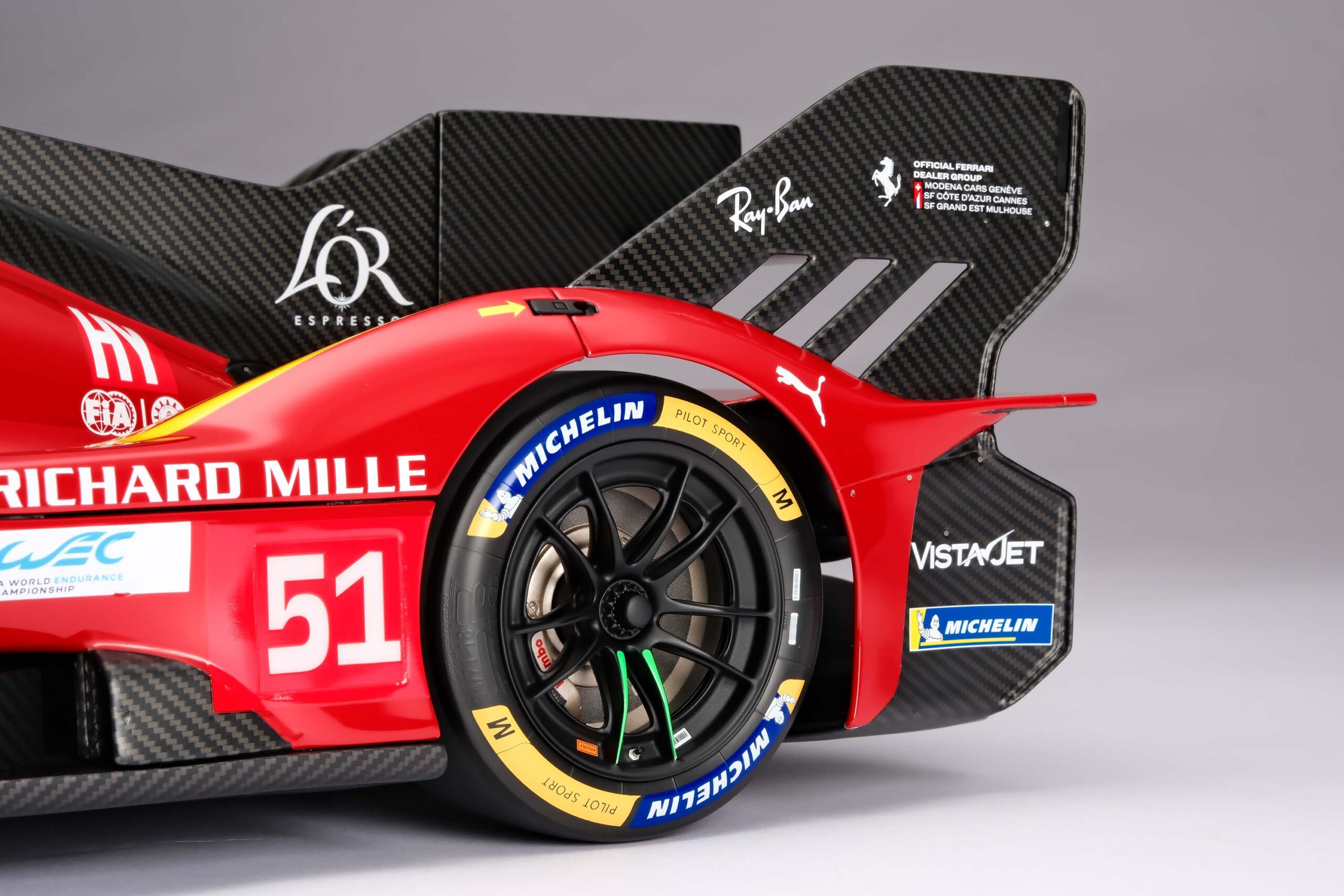 Amalgam Ferrari 499P 2025 Le Mans - Rot | 1:8 - Image 34
