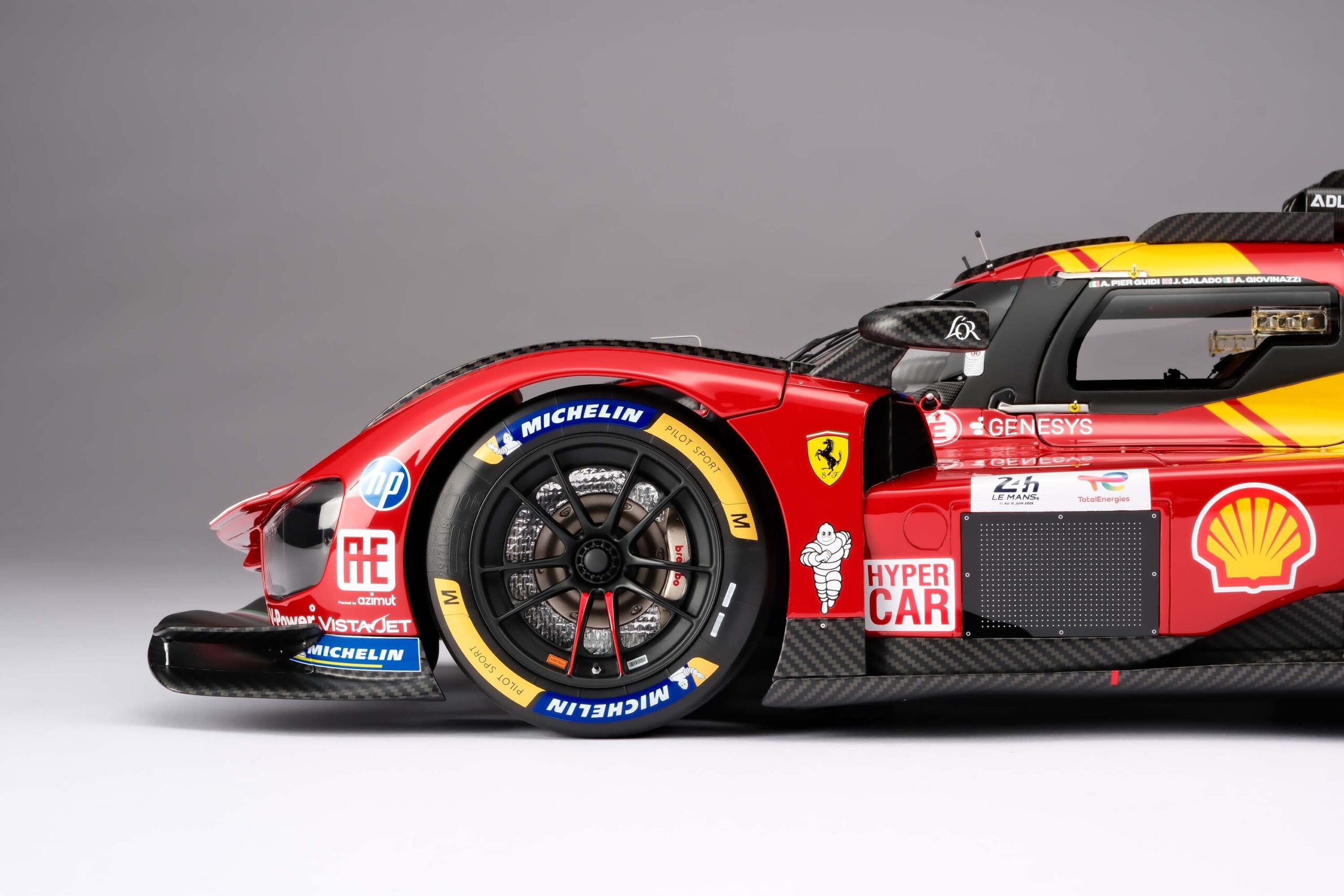 Amalgam Ferrari 499P 2025 Le Mans - Rot | 1:8 - Image 35