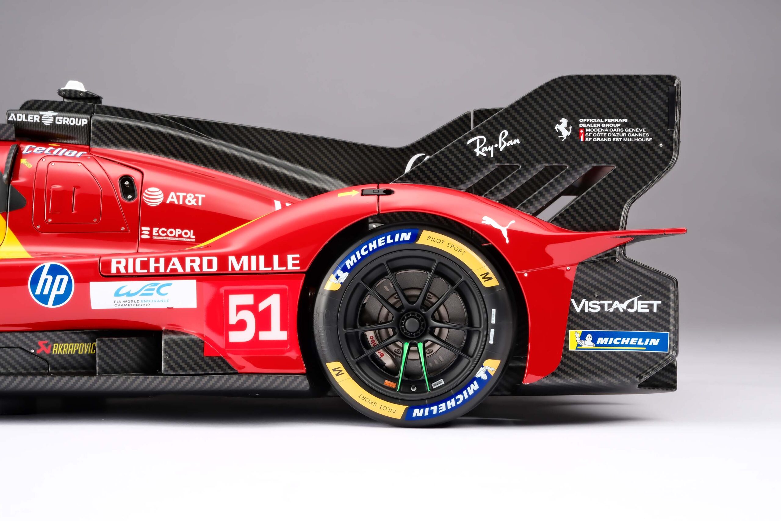 Amalgam Ferrari 499P 2025 Le Mans - Rot | 1:8 - Image 36