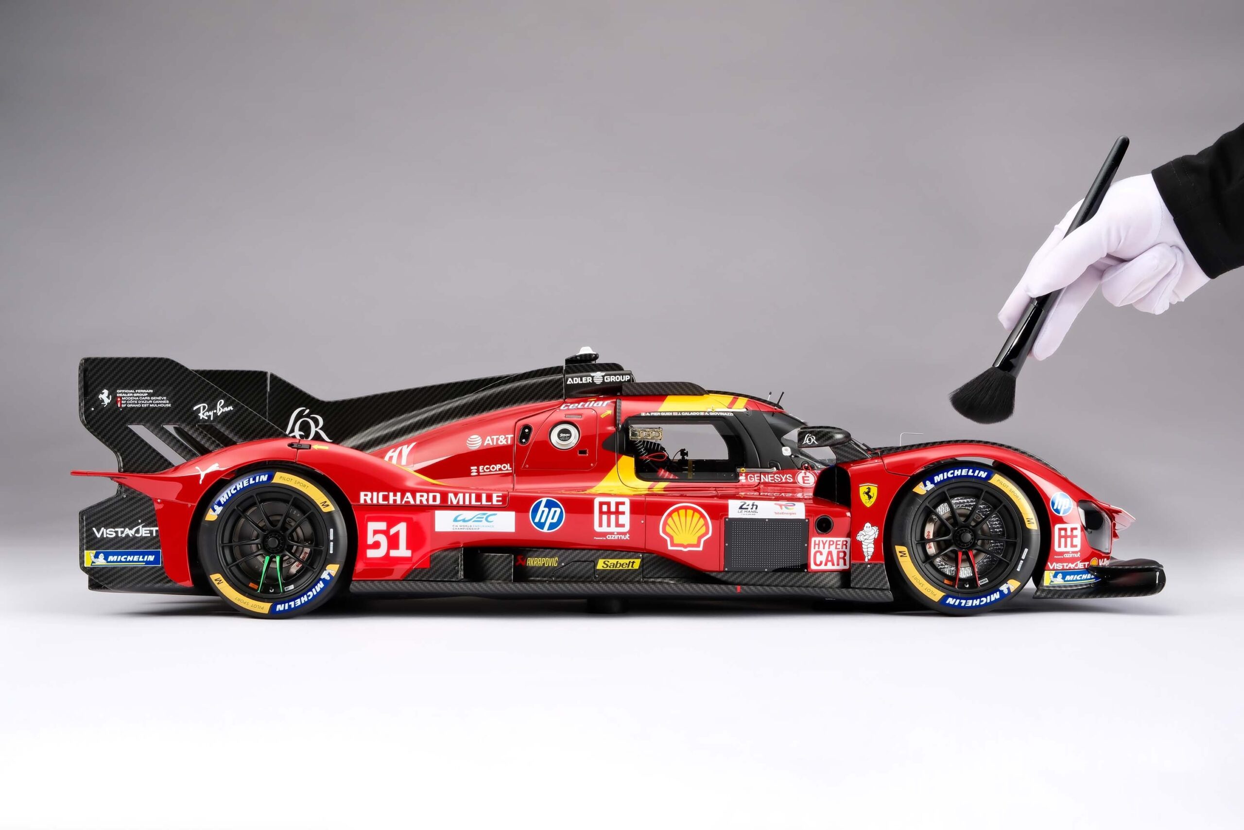 Amalgam Ferrari 499P 2025 Le Mans - Rot | 1:8 - Image 29