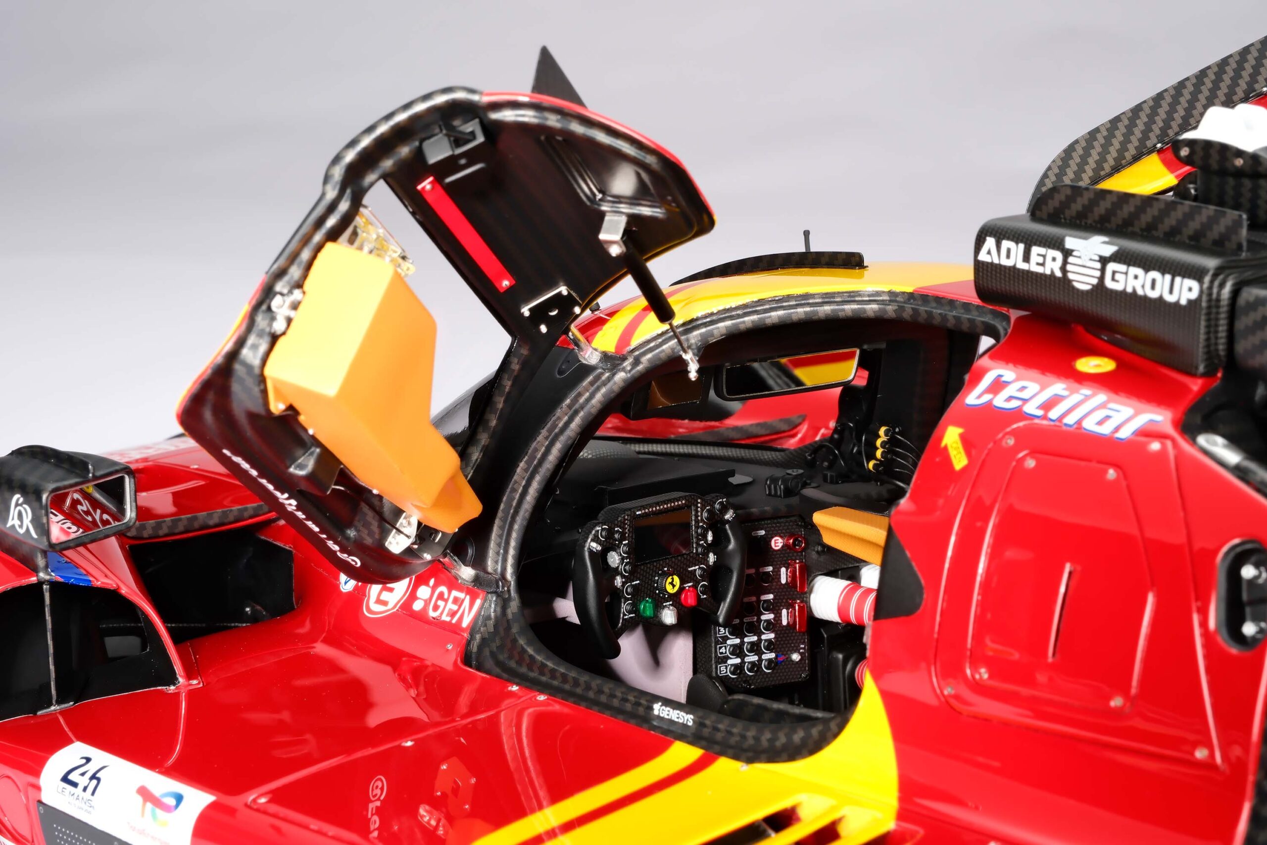 Amalgam Ferrari 499P 2025 Le Mans - Rot | 1:8 - Image 43