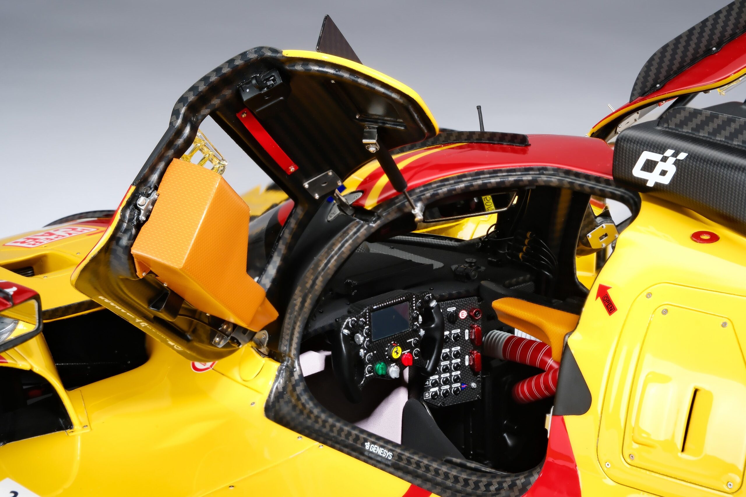 Amalgam Ferrari 499P 2025 Le Mans - Rot | 1:8 - Image 11