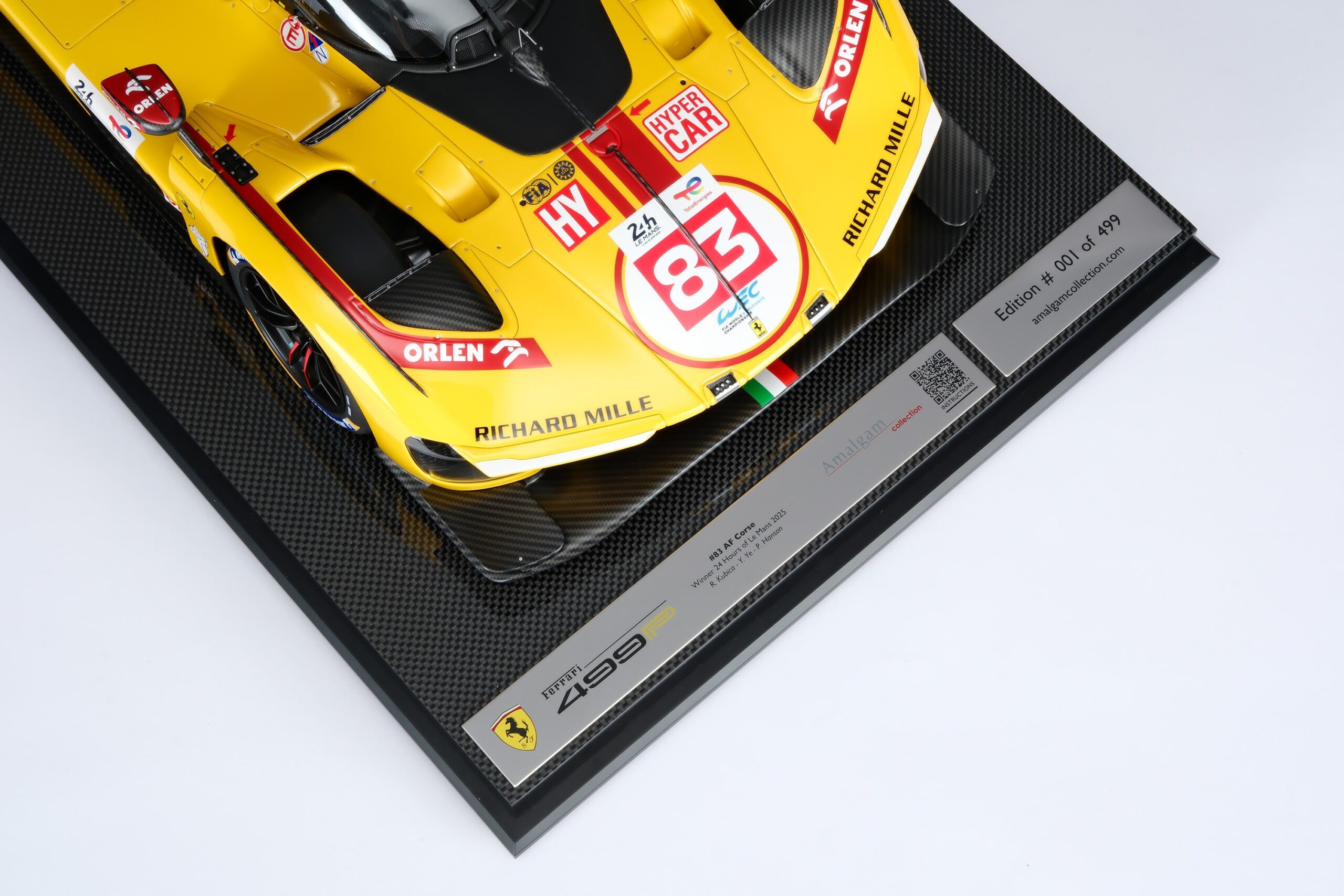 Amalgam Ferrari 499P 2025 Le Mans - Rot | 1:8 - Image 25
