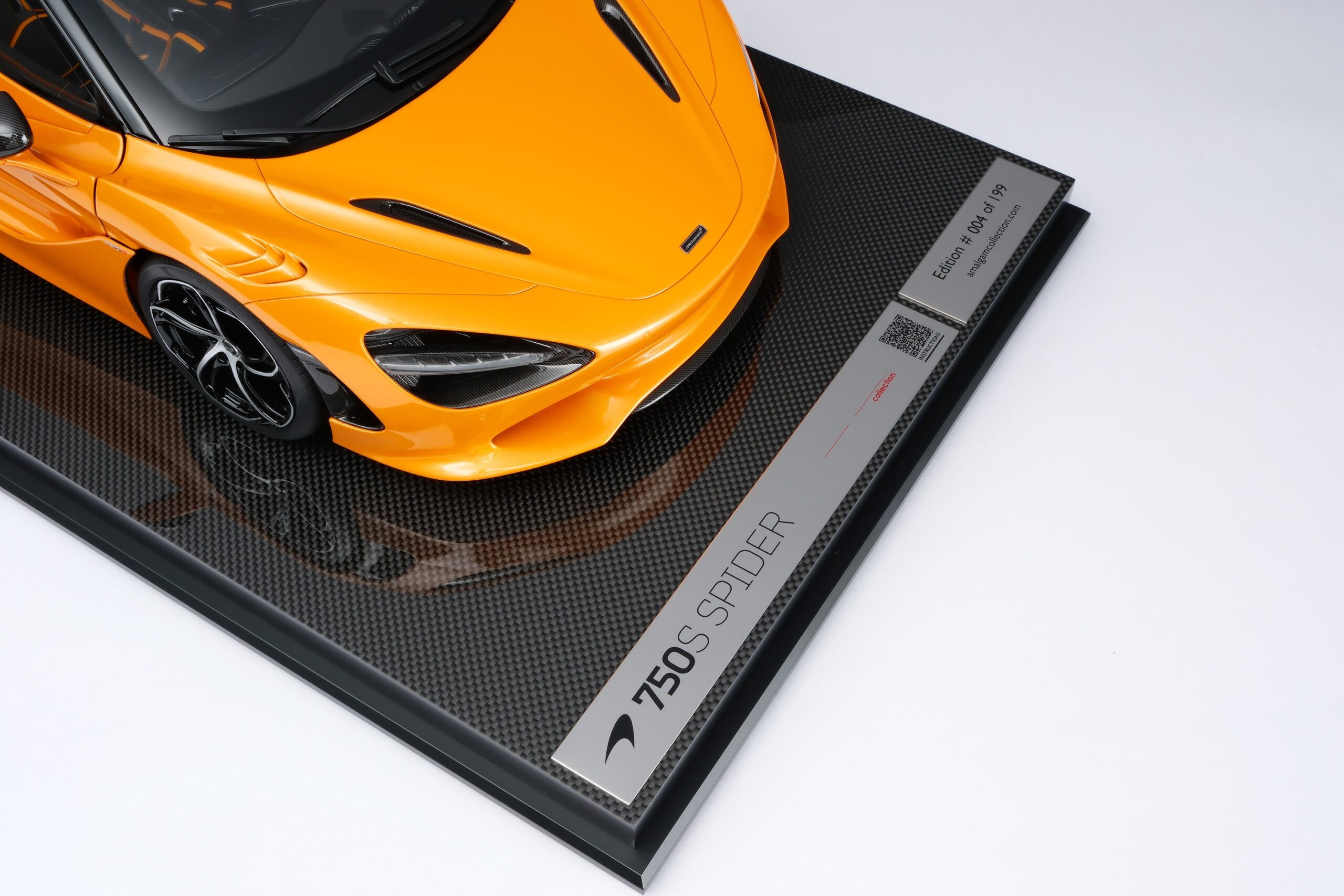 Amalgam McLaren 750S Spider (2023) - Papaya-Orange | 1:8 - Imagen 21