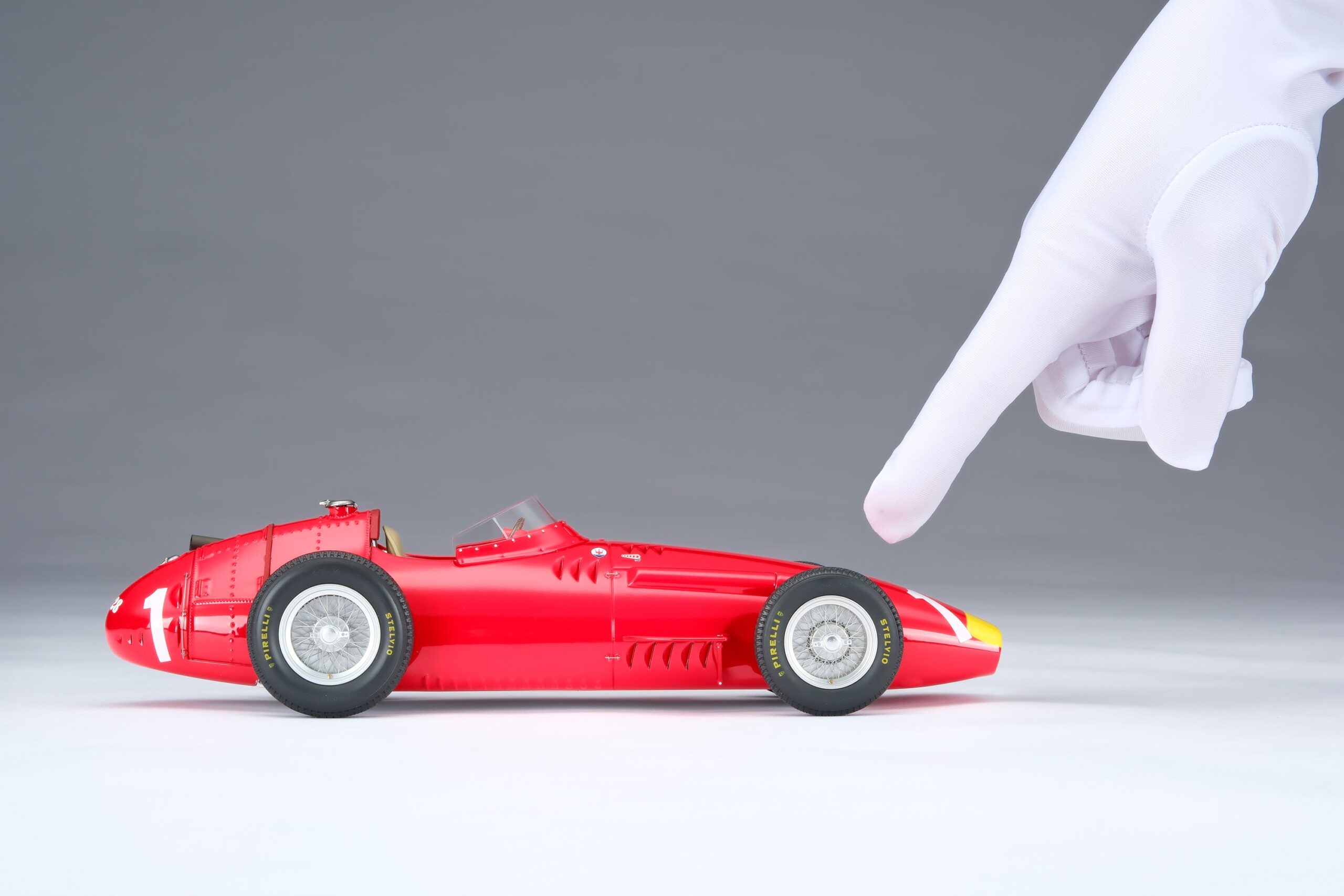 Amalgam Maserati 250F 1957 German Grand Prix Juan Manuel Fangio - Rot | 1:18 - 画像4