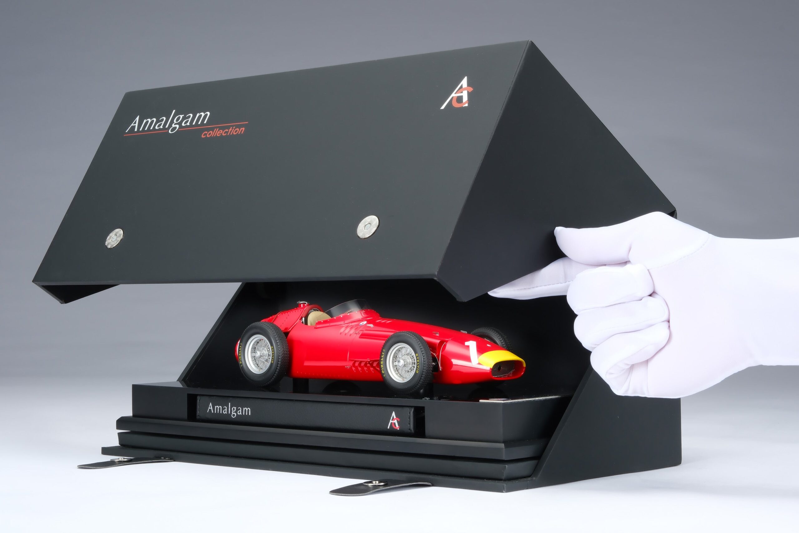 Amalgam Maserati 250F 1957 German Grand Prix Juan Manuel Fangio - Rot | 1:18 - 画像17