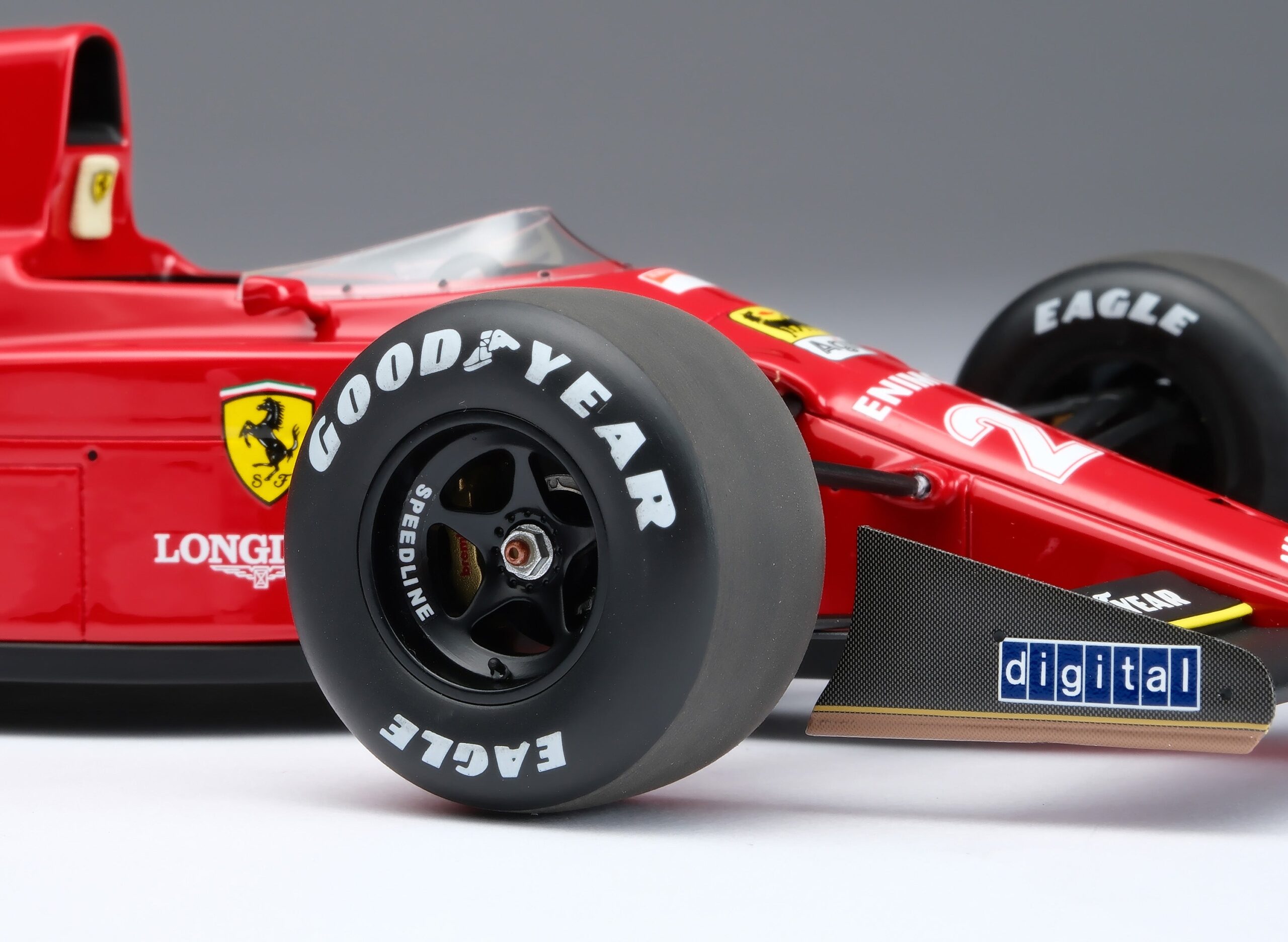 Amalgam Ferrari F1-89 1989 British Grand Prix - Rot | 1:18 - 画像11