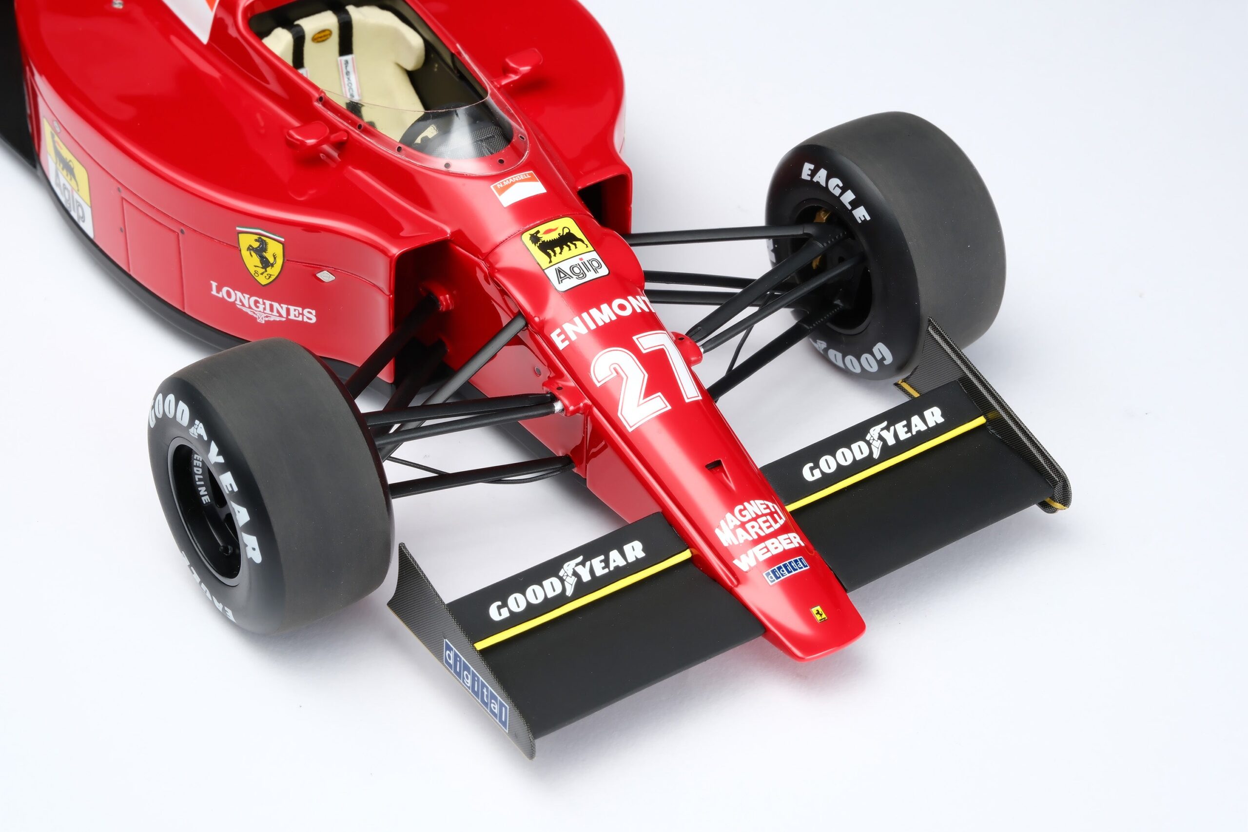 Amalgam Ferrari F1-89 1989 British Grand Prix - Rot | 1:18 - 画像10