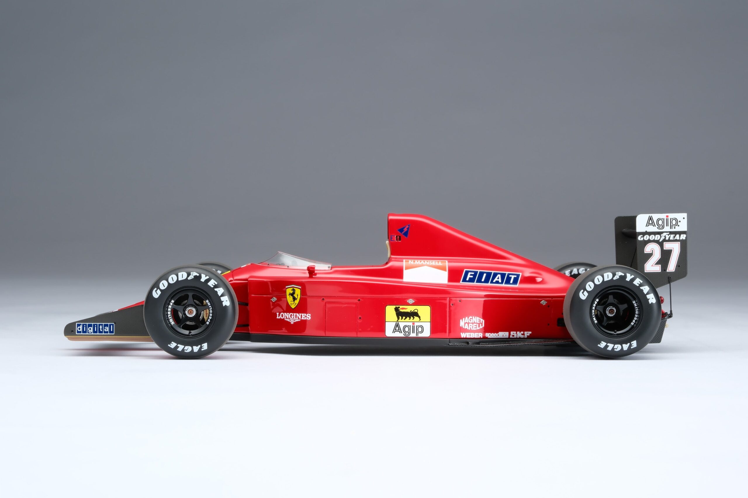 Amalgam Ferrari F1-89 1989 British Grand Prix - Rot | 1:18 - 画像14