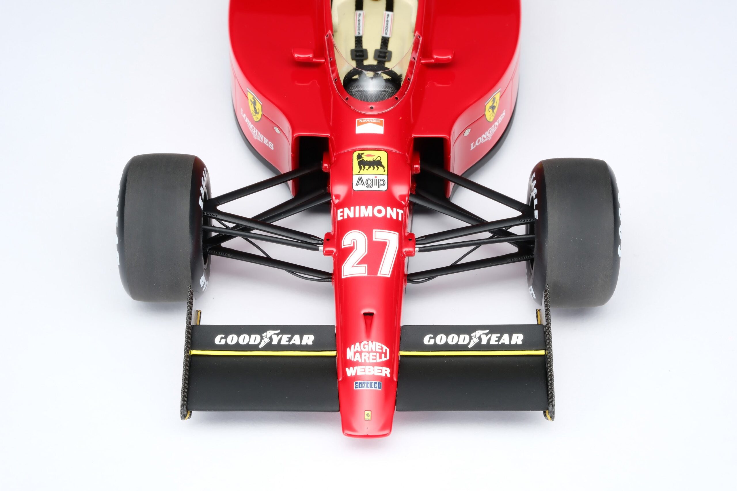 Amalgam Ferrari F1-89 1989 British Grand Prix - Rot | 1:18 - 画像8