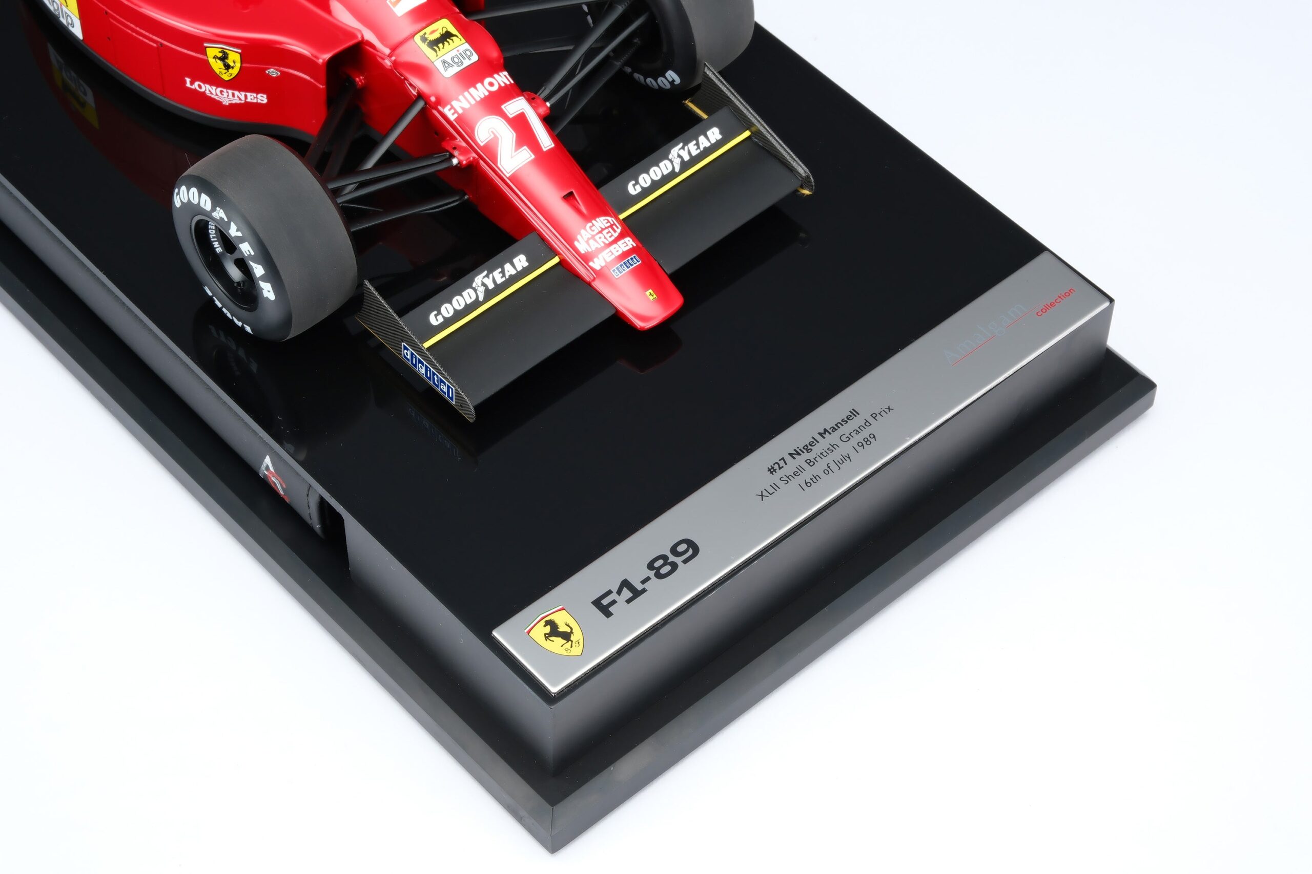 Amalgam Ferrari F1-89 1989 British Grand Prix - Rot | 1:18 - 画像19