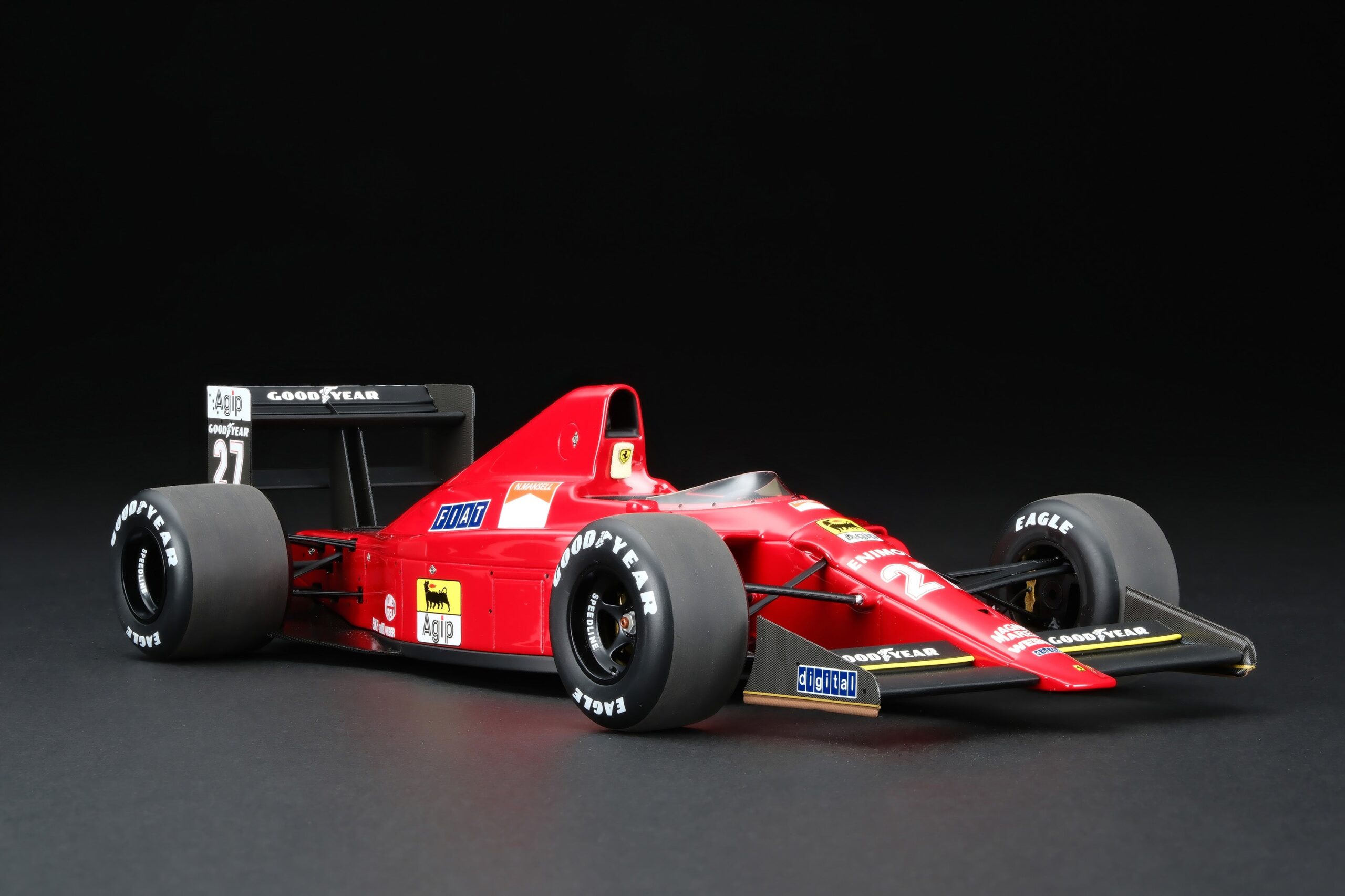 アマルガム フェラーリ F1-89 1989年 イギリスグランプリ - レッド | 1:18