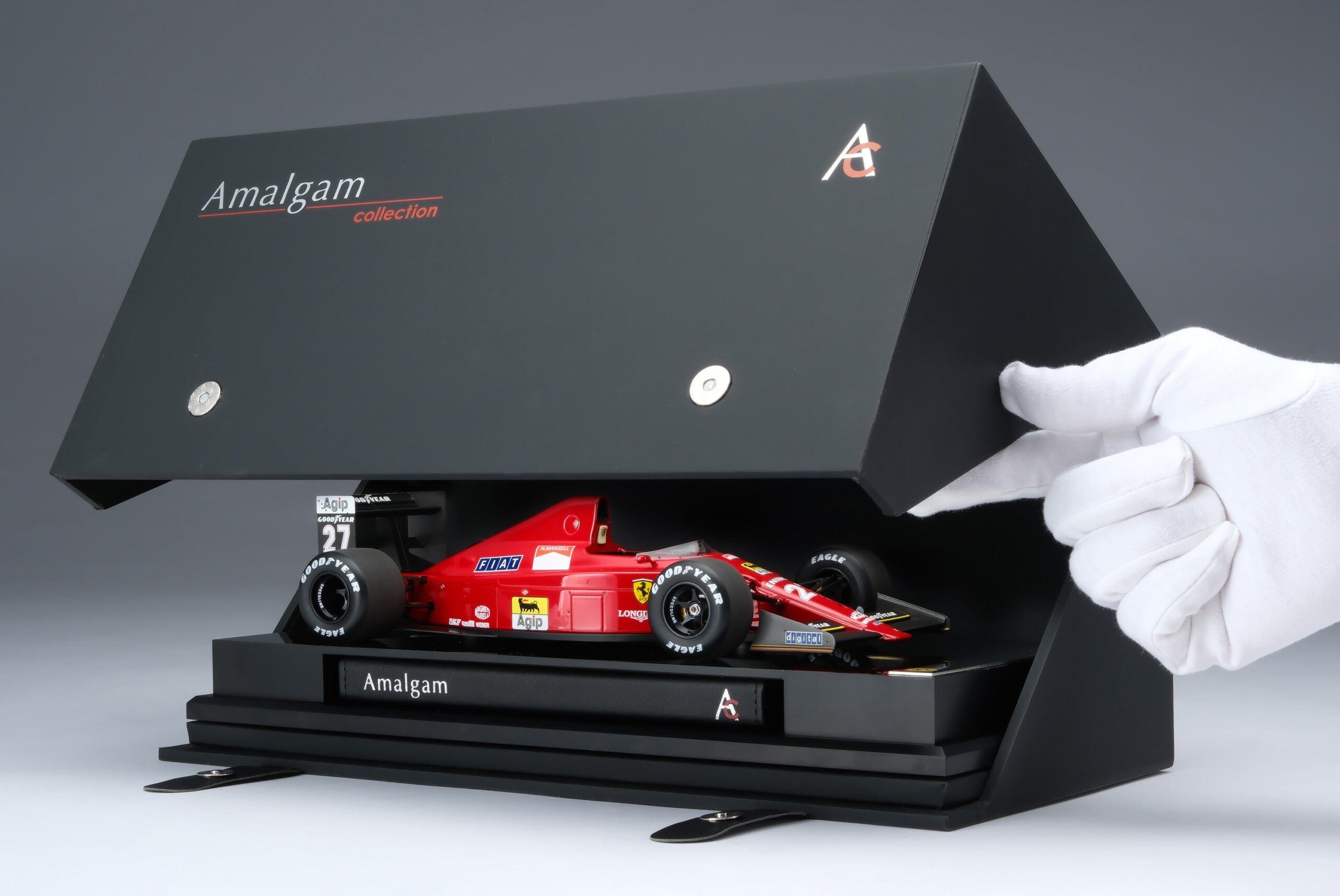 Amalgam Ferrari F1-89 1989 British Grand Prix - Rot | 1:18 - 画像17