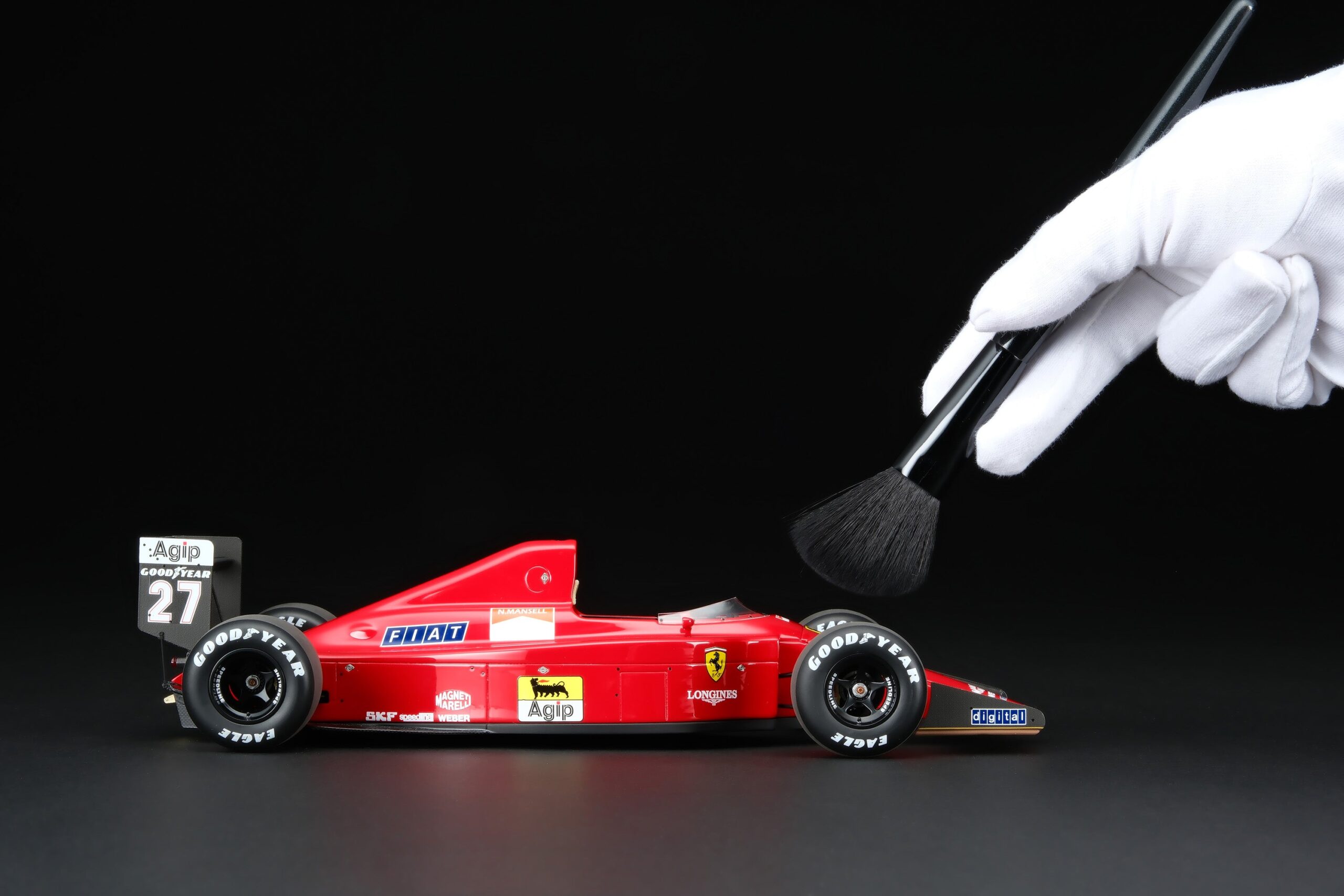 Amalgam Ferrari F1-89 1989 British Grand Prix - Rot | 1:18 - 画像3