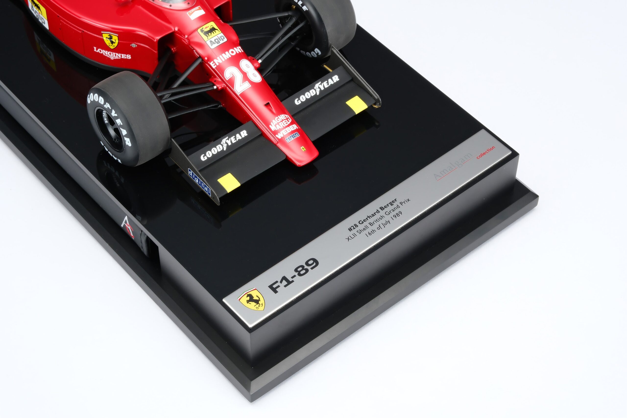 Amalgam Ferrari F1-89 1989 British Grand Prix - Rot | 1:18 - 画像35