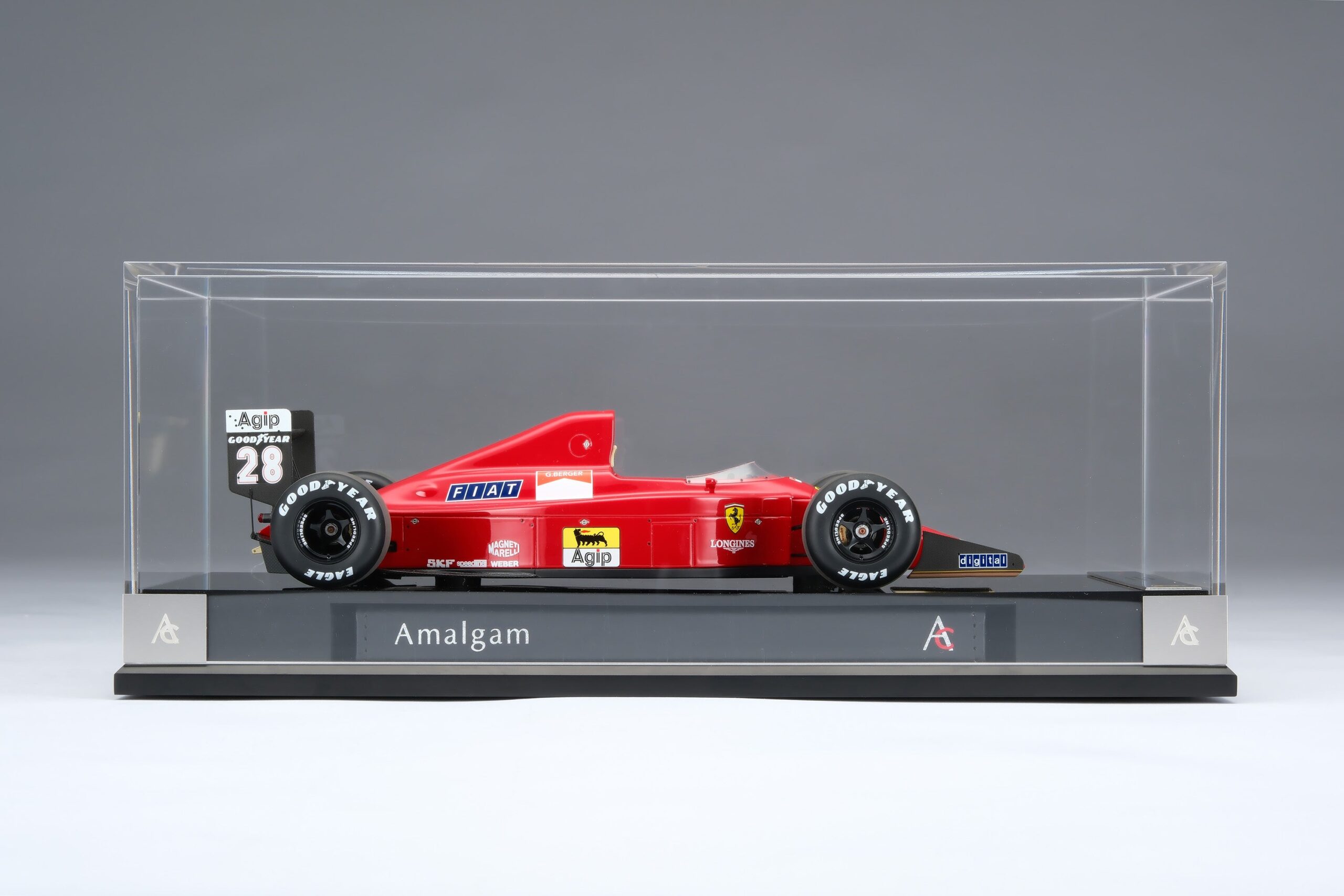 Amalgam Ferrari F1-89 1989 British Grand Prix - Rot | 1:18 - 画像34
