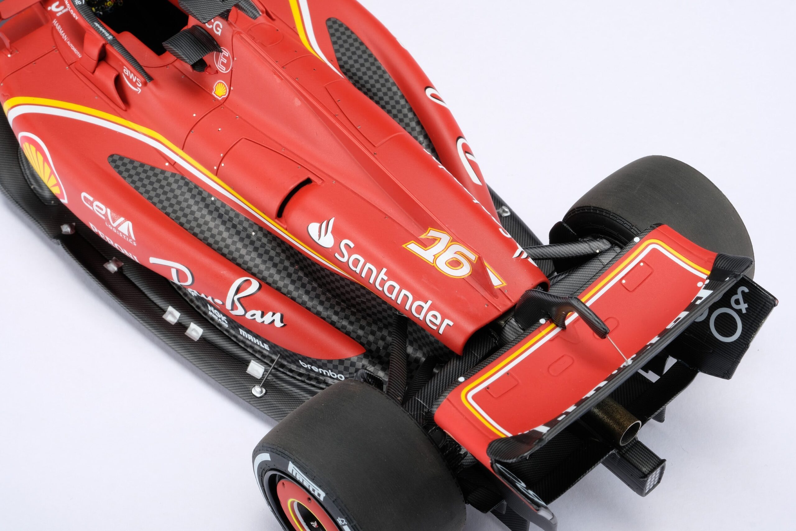 Amalgam Ferrari SF-24 2024 Australian Grand Prix - Rot | 1:18 – Bild 32