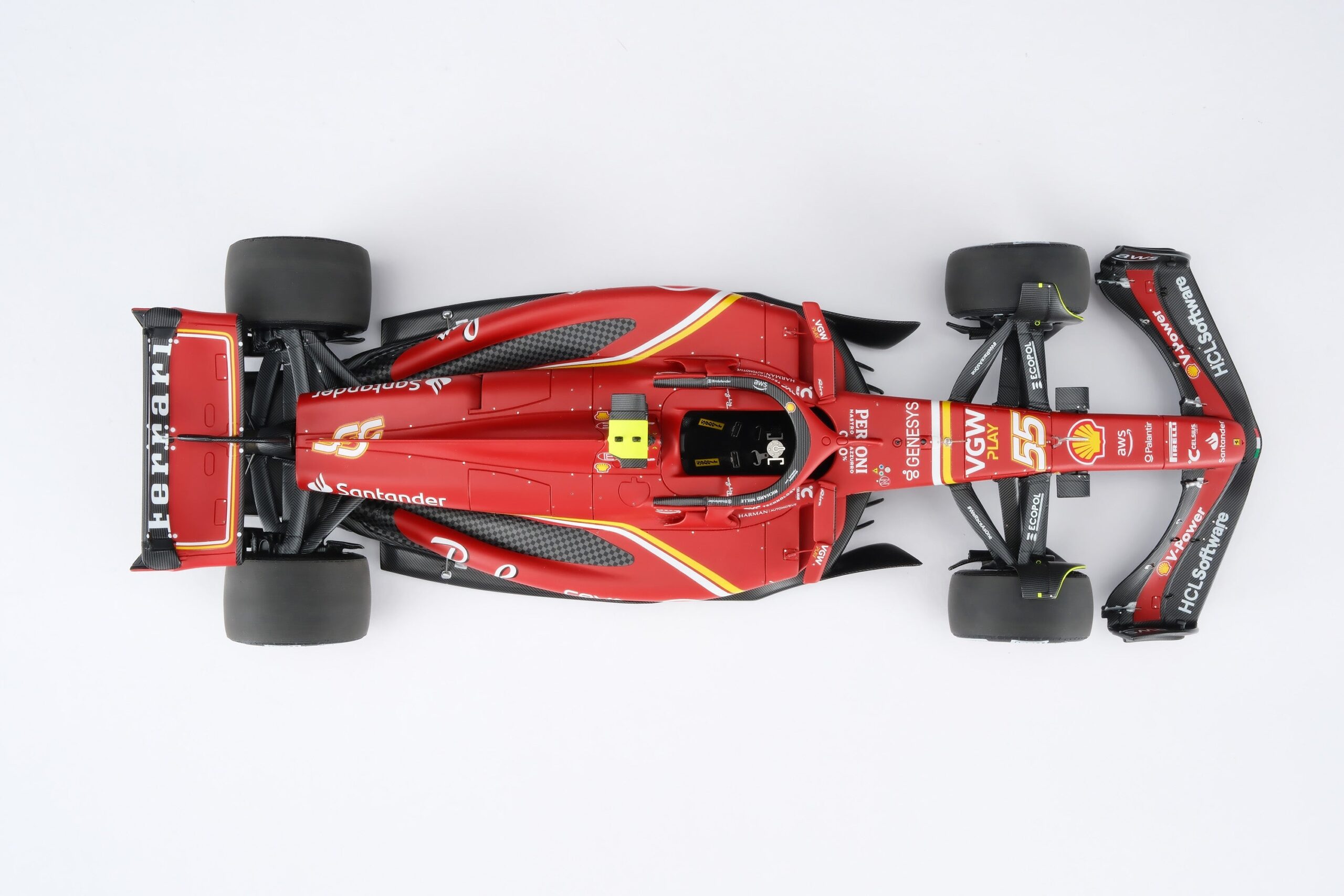 Amalgam Ferrari SF-24 2024 Australian Grand Prix - Rot | 1:18 – Bild 17