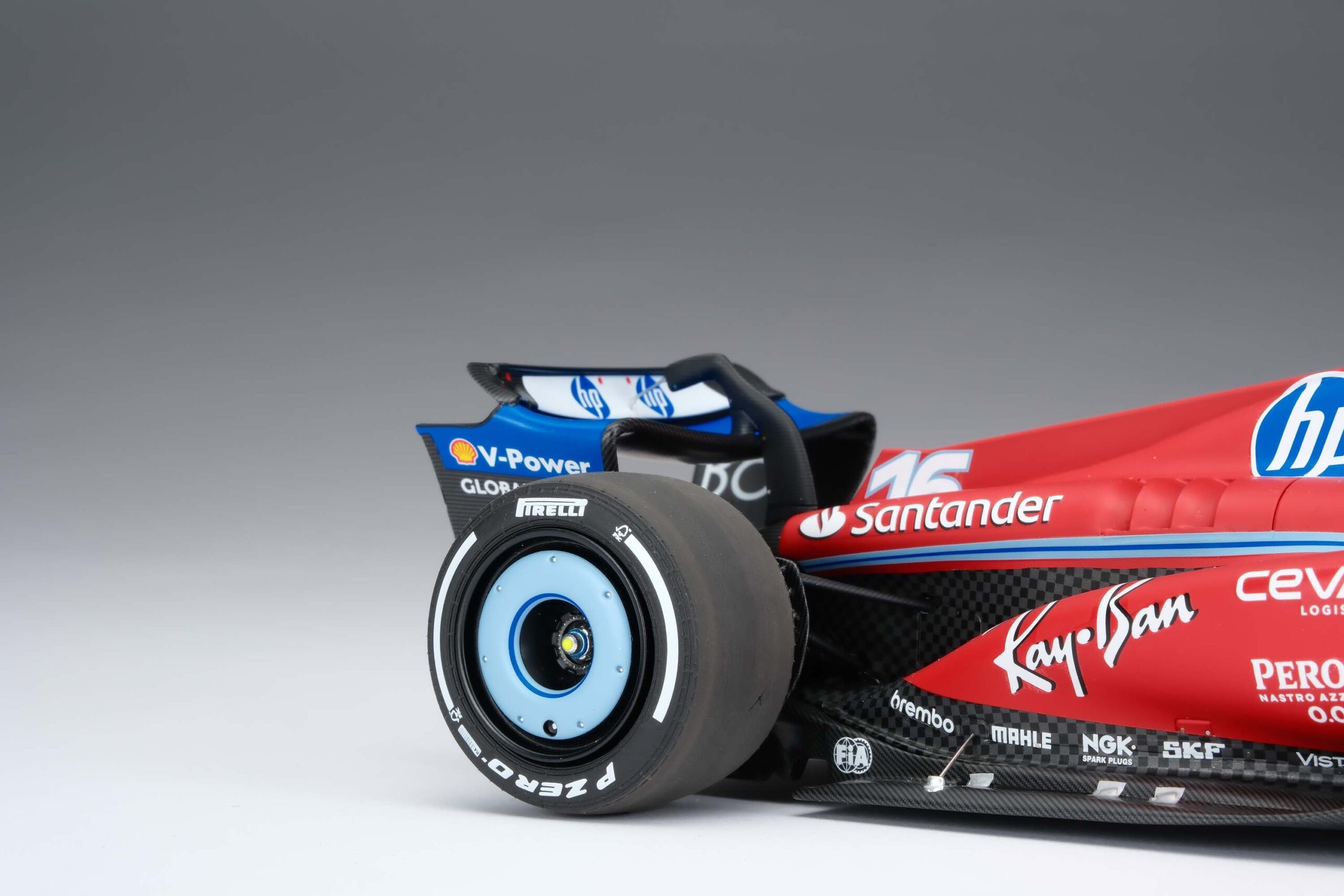 Amalgam Ferrari SF-24 2024 Miami Grand Prix - Rot | 1:18 – Bild 14