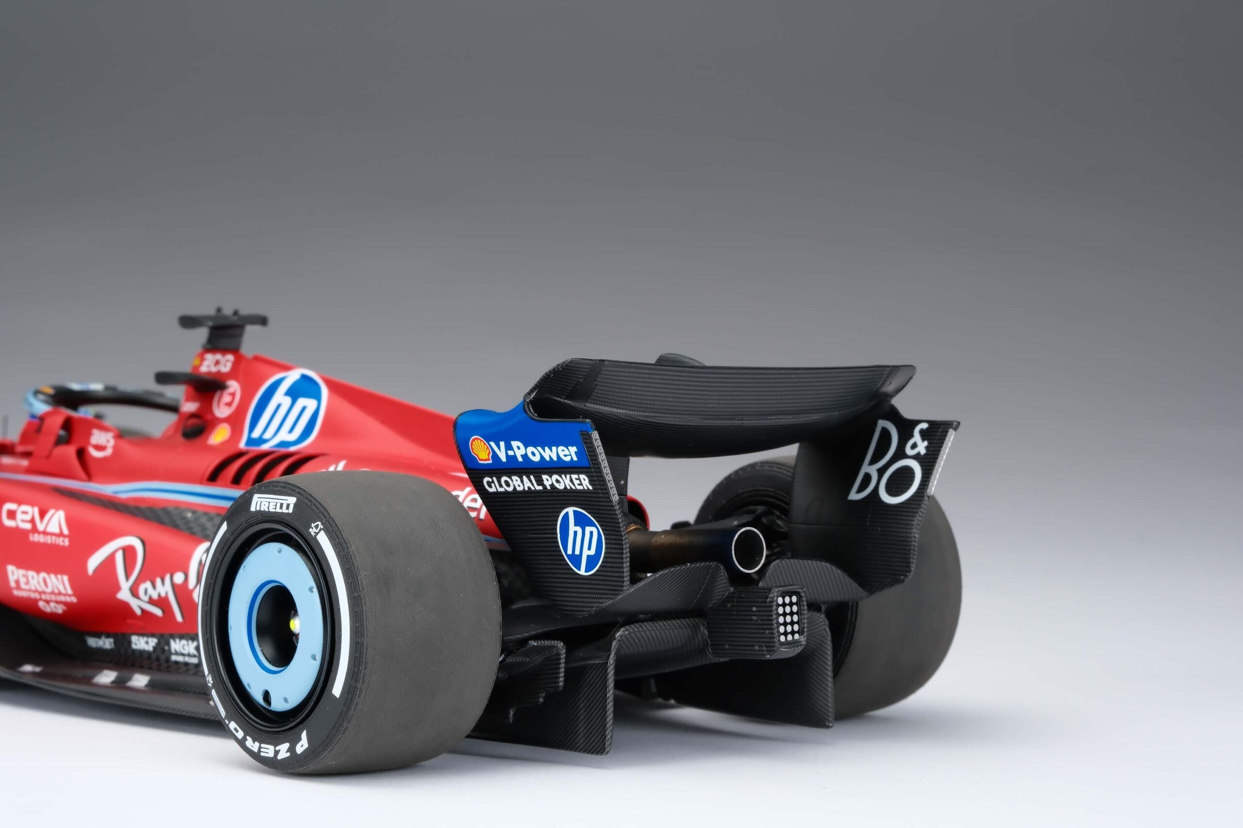 Amalgam Ferrari SF-24 2024 Miami Grand Prix - Rot | 1:18 – Bild 16