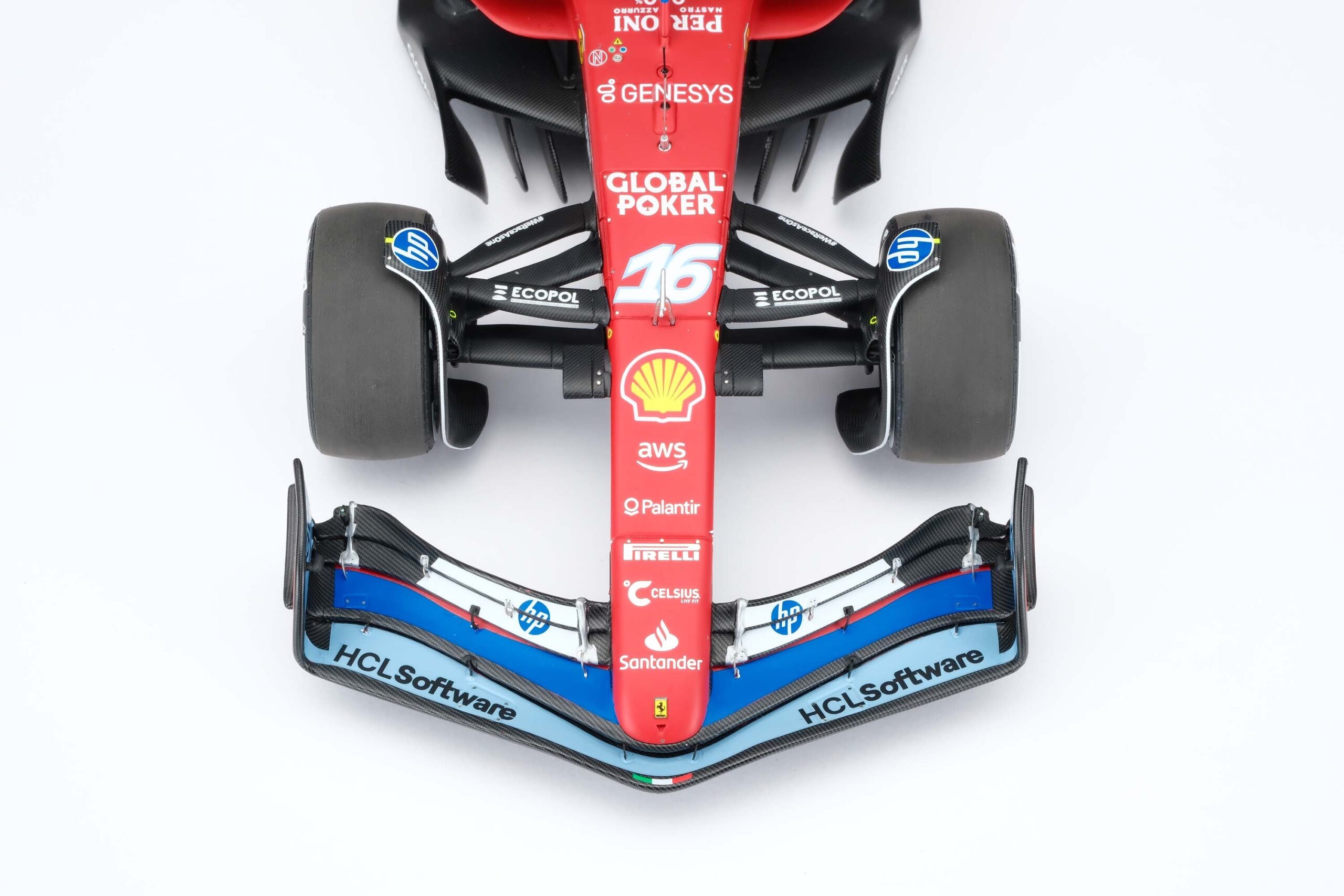 Amalgam Ferrari SF-24 2024 Miami Grand Prix - Rot | 1:18 – Bild 29
