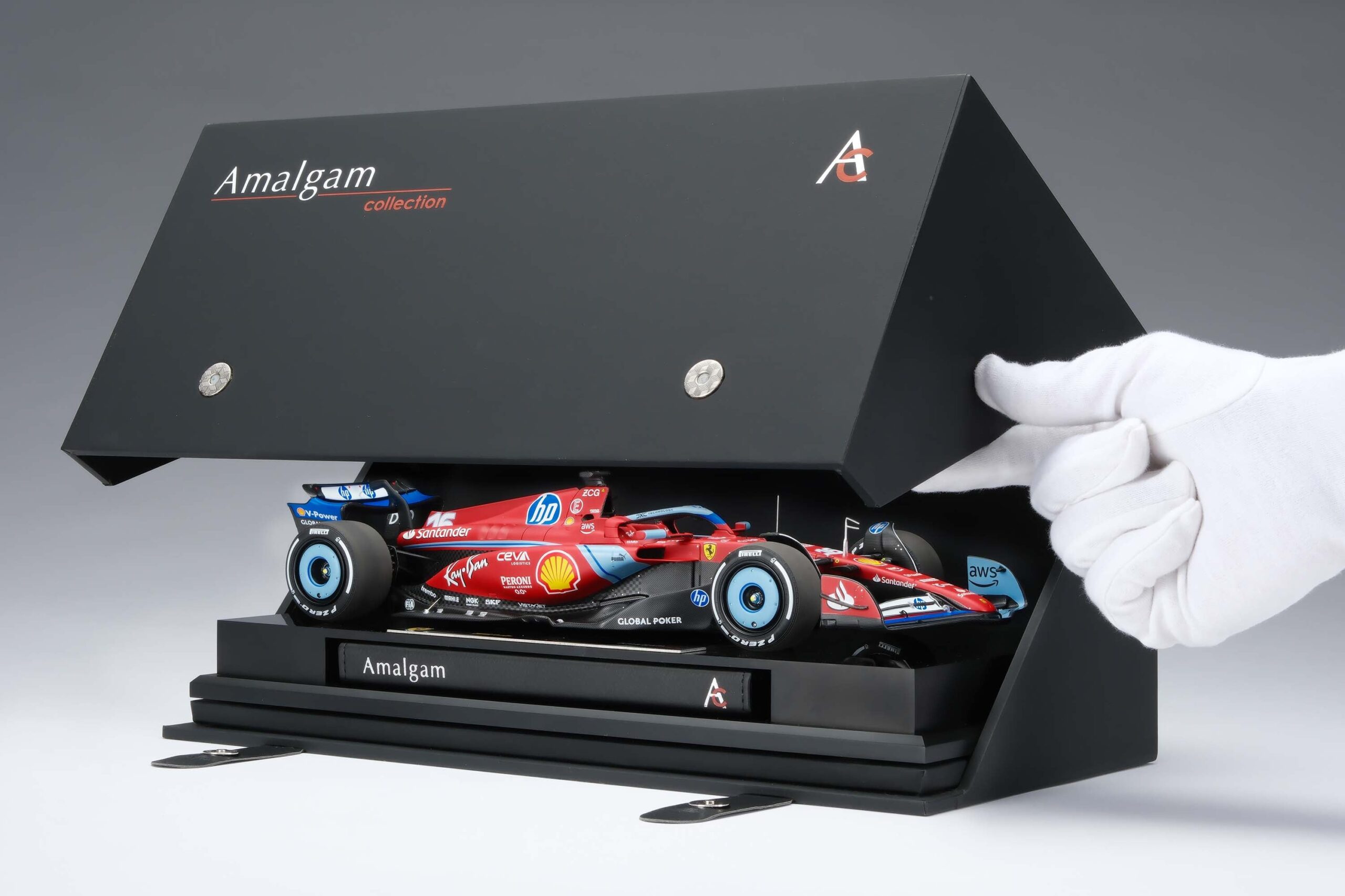 Amalgam Ferrari SF-24 2024 Miami Grand Prix - Rot | 1:18 – Bild 30