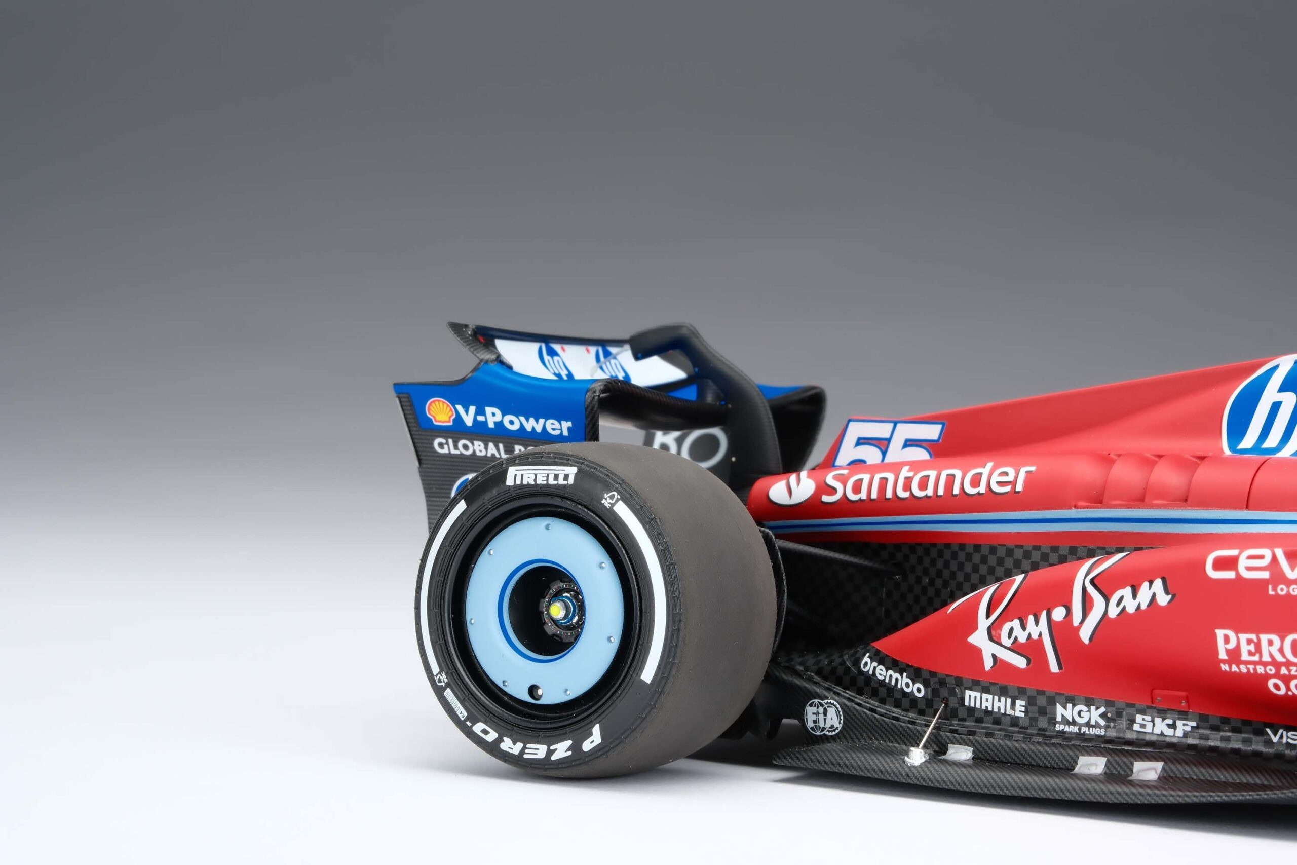 Amalgam Ferrari SF-24 2024 Miami Grand Prix - Rot | 1:18 – Bild 36