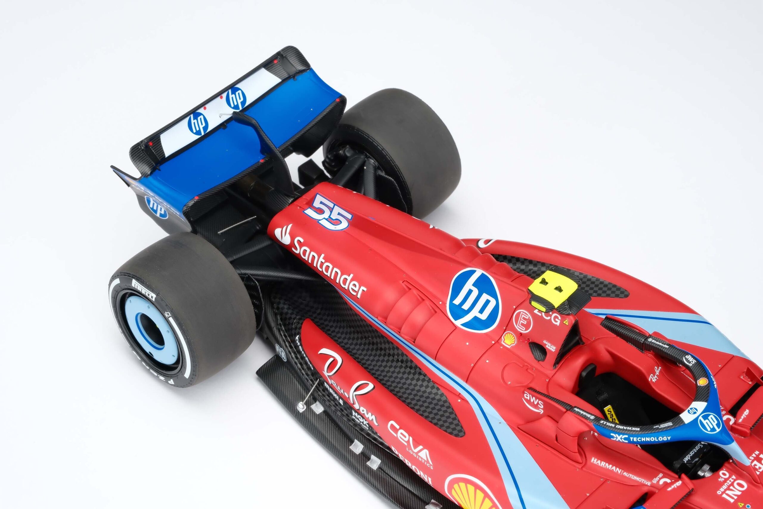 Amalgam Ferrari SF-24 2024 Miami Grand Prix - Rot | 1:18 – Bild 37