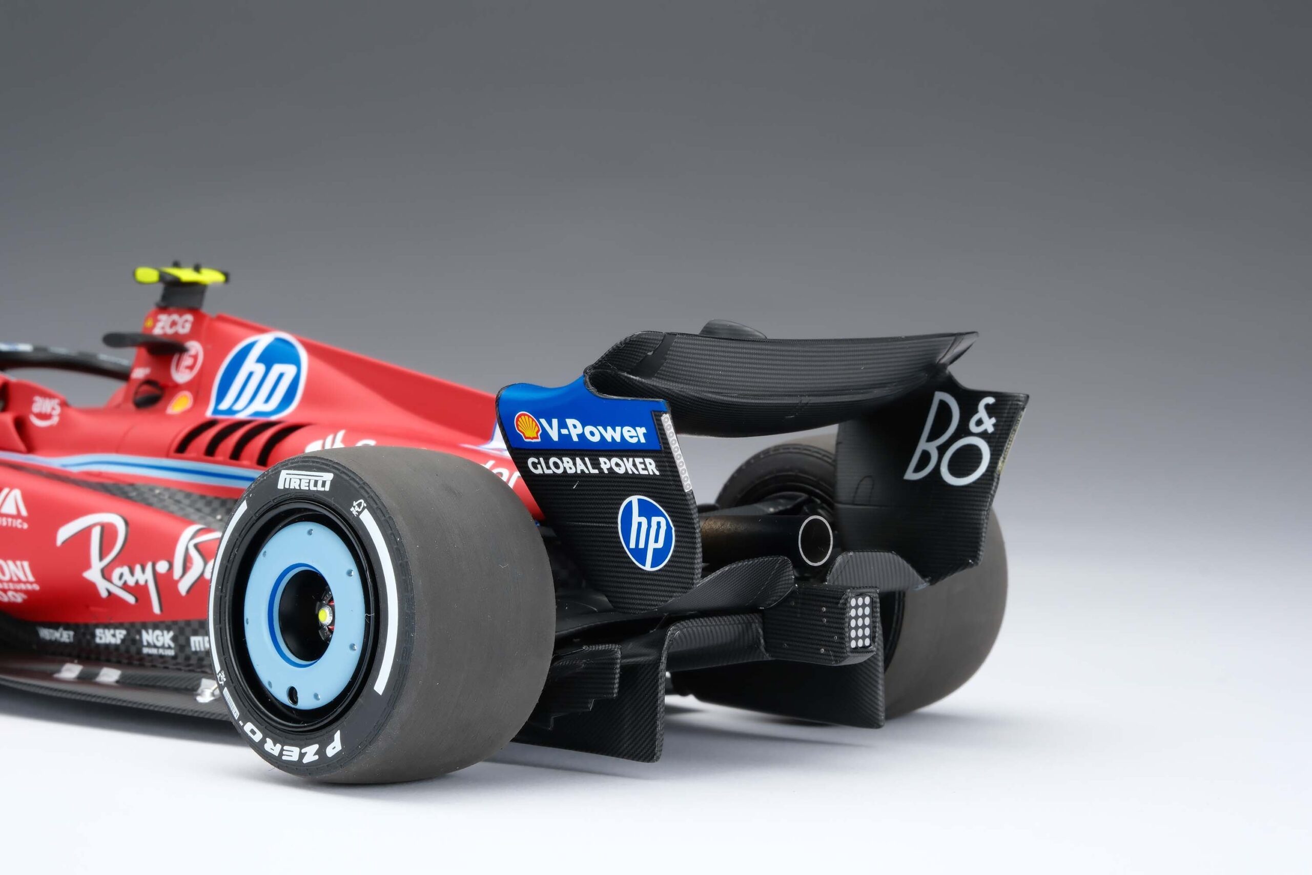 Amalgam Ferrari SF-24 2024 Miami Grand Prix - Rot | 1:18 – Bild 40