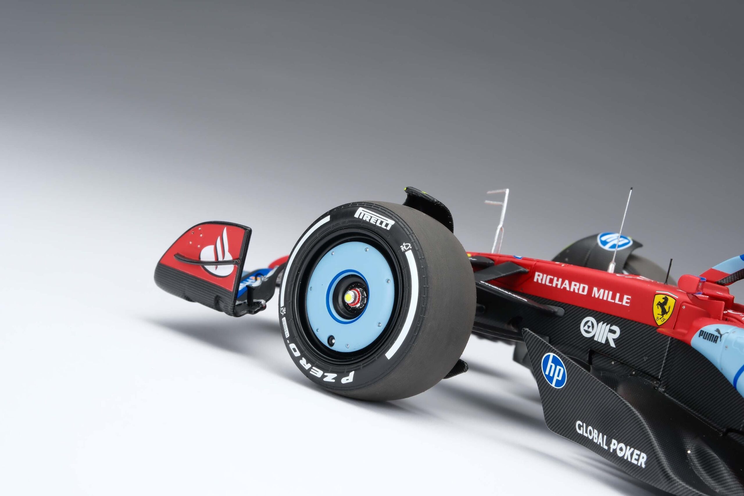 Amalgam Ferrari SF-24 2024 Miami Grand Prix - Rot | 1:18 – Bild 41