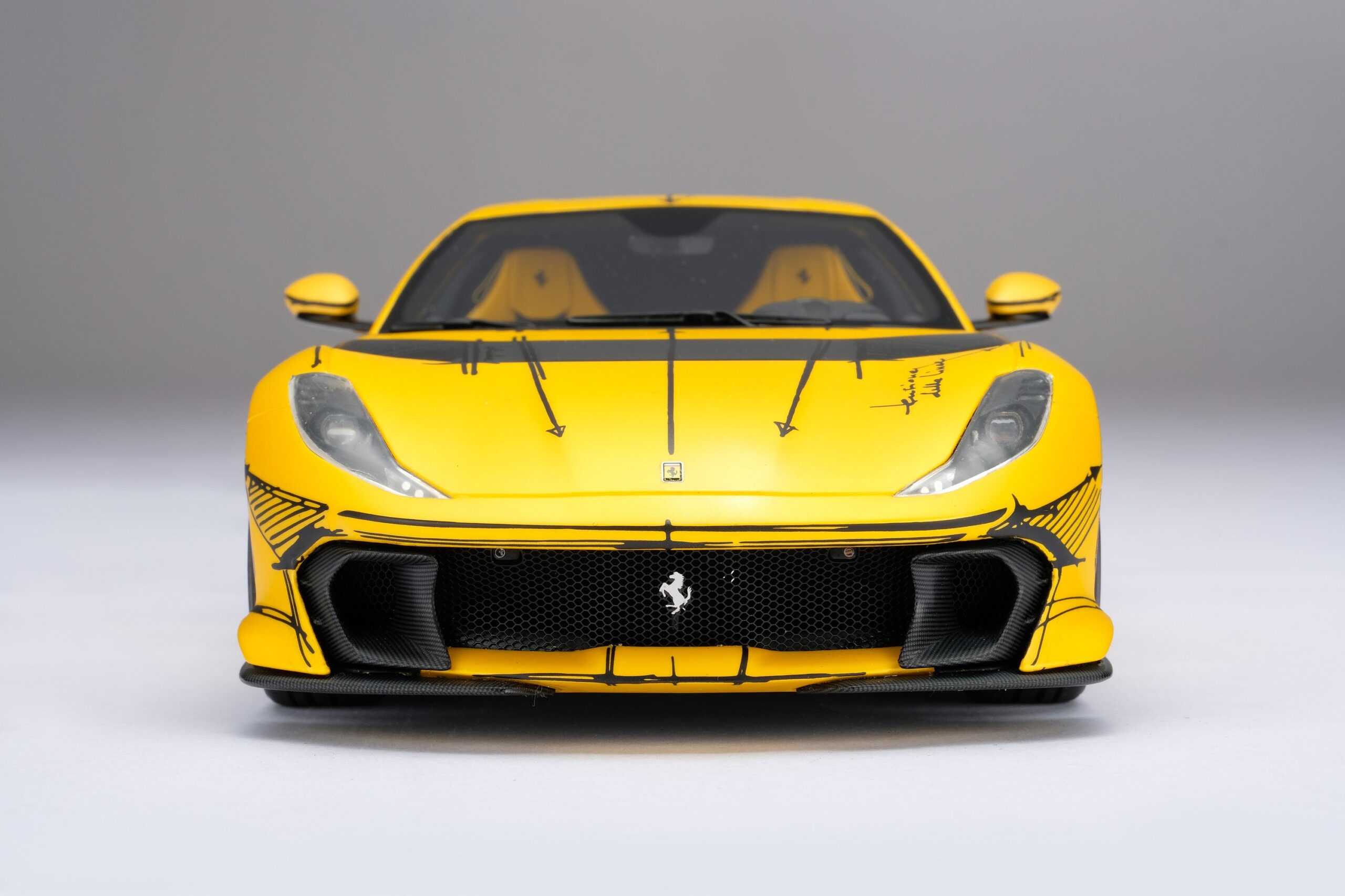 Amalgam Ferrari 812 Competizione Tailor Made - Gelb | 1:18 - Image 9