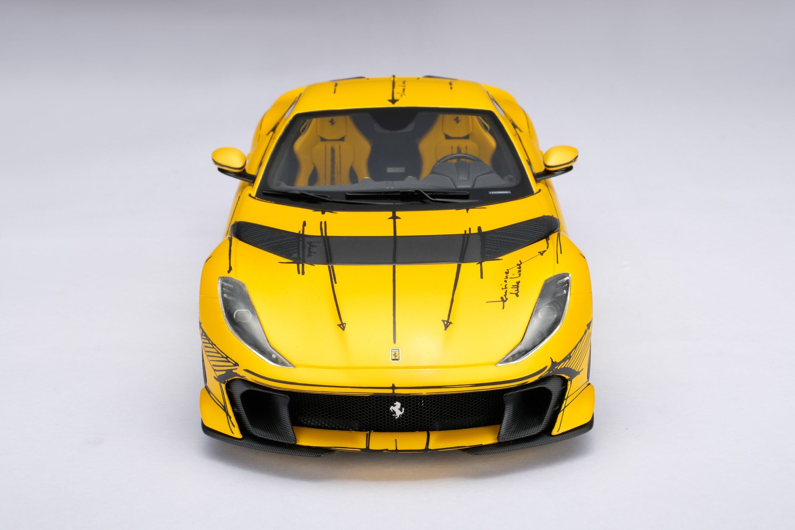 Amalgam Ferrari 812 Competizione Tailor Made - Gelb | 1:18 - Image 10