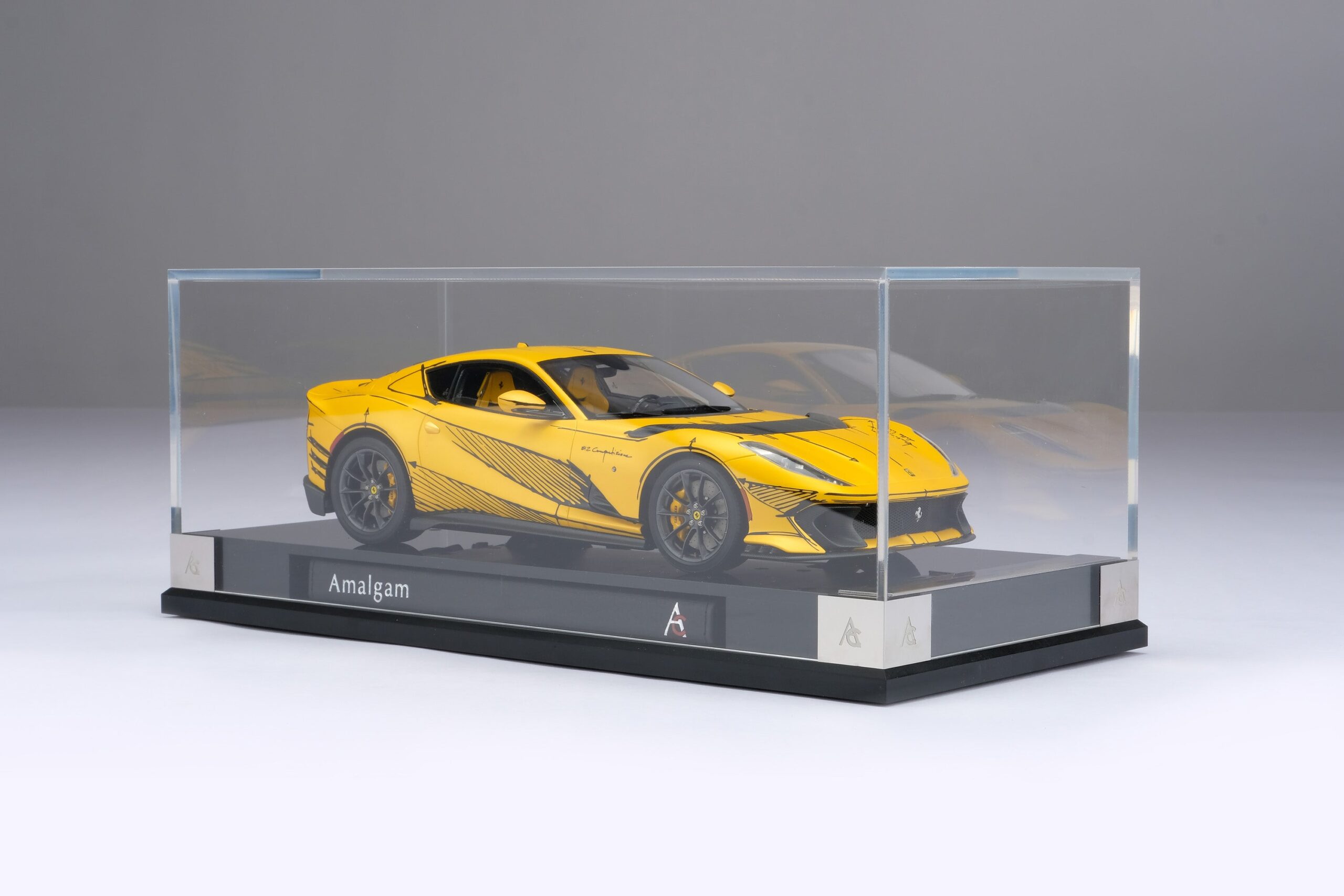 Amalgam Ferrari 812 Competizione Tailor Made - Gelb | 1:18 - Image 22