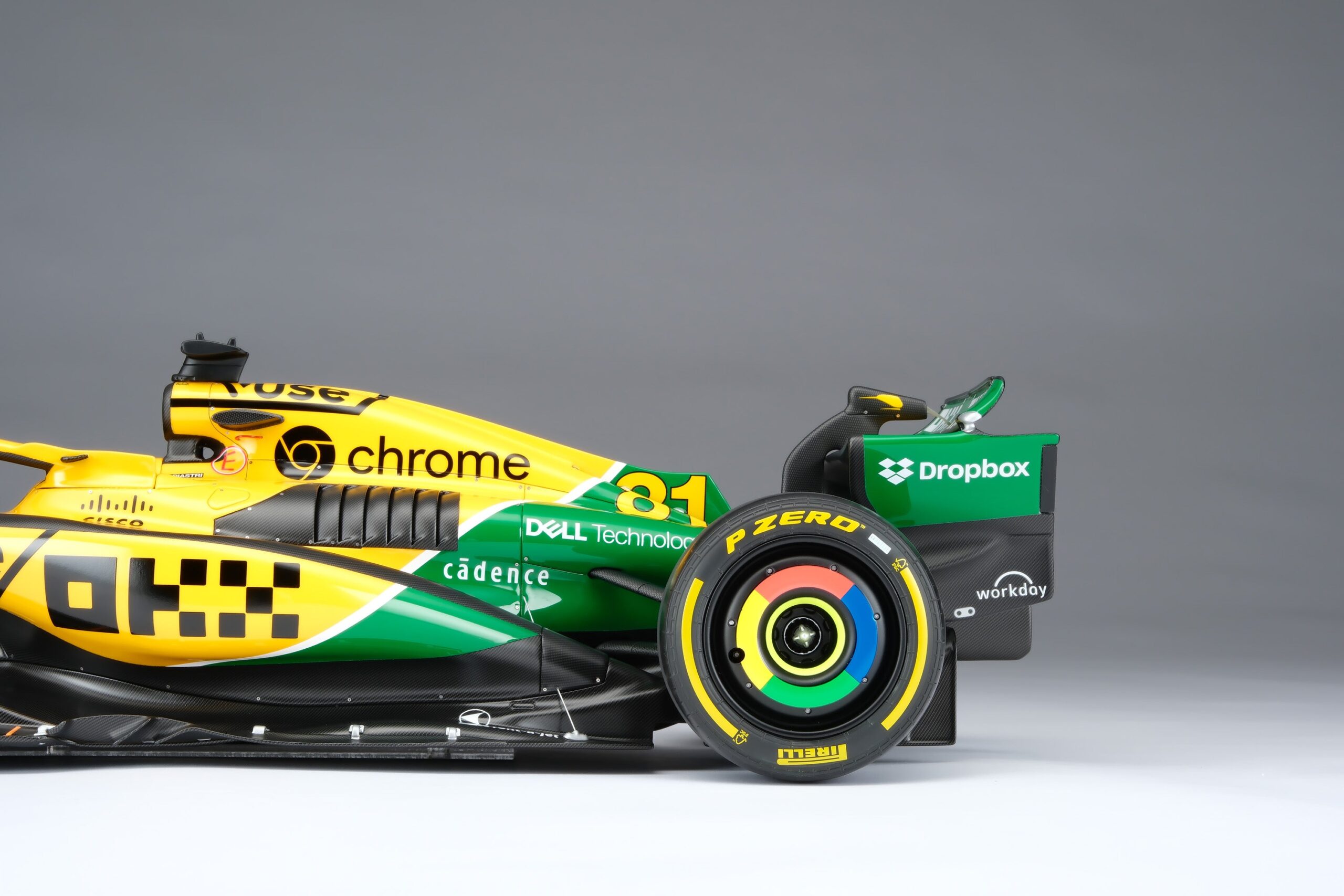 Amalgam McLaren MCL38 2024 Monaco Grand Prix Senna Tribute | 1:8 - Immagine 19