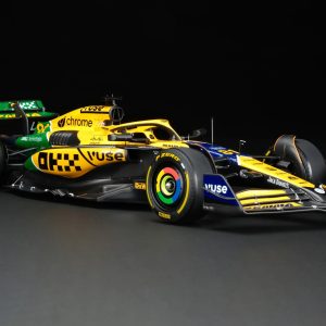 Amalgam McLaren MCL38 2024 Grand Prix de Monaco Hommage à Senna | 1:8