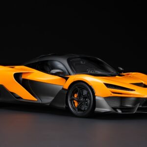 Spécification de lancement Amalgam McLaren W1 - Papaye Orange | 1:8