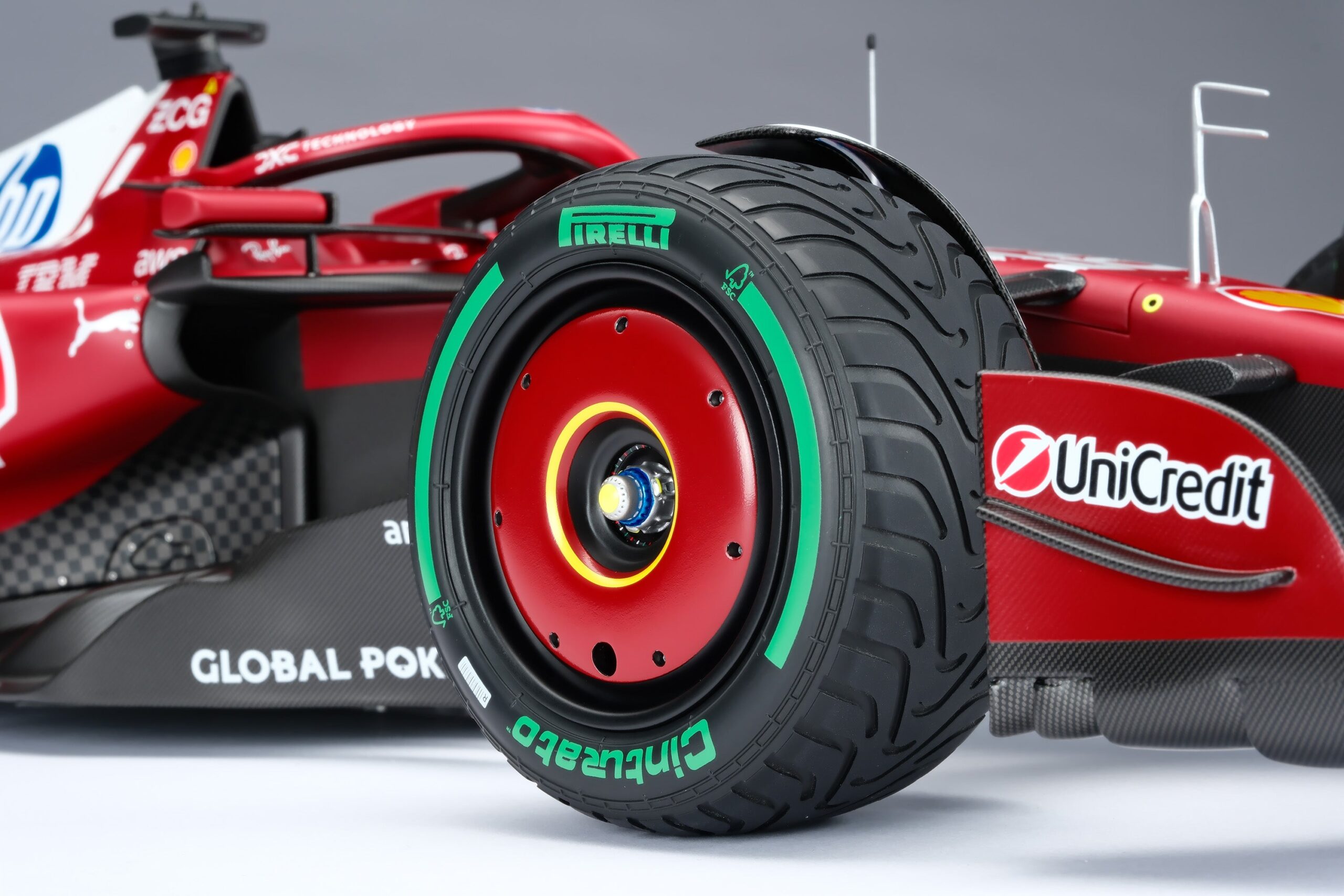 Amalgam Ferrari SF-25 2025 Australian Grand Prix - Rot | 1:8 – Bild 8