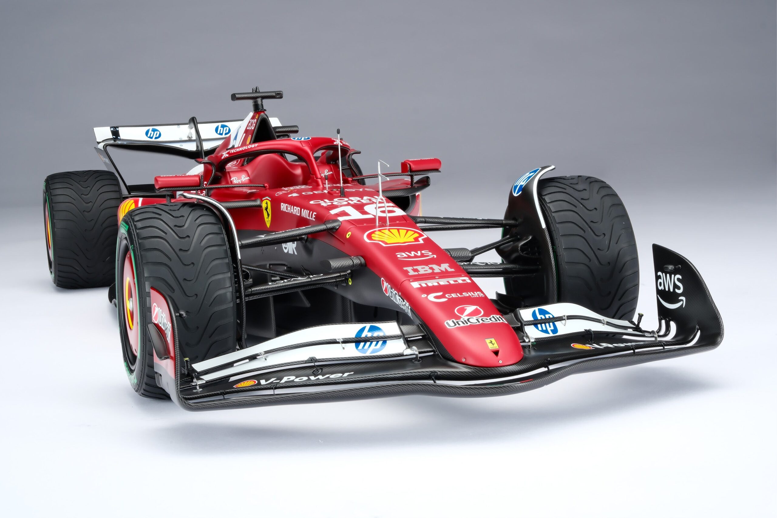 Amalgam Ferrari SF-25 2025 Australian Grand Prix - Rot | 1:8 – Bild 5