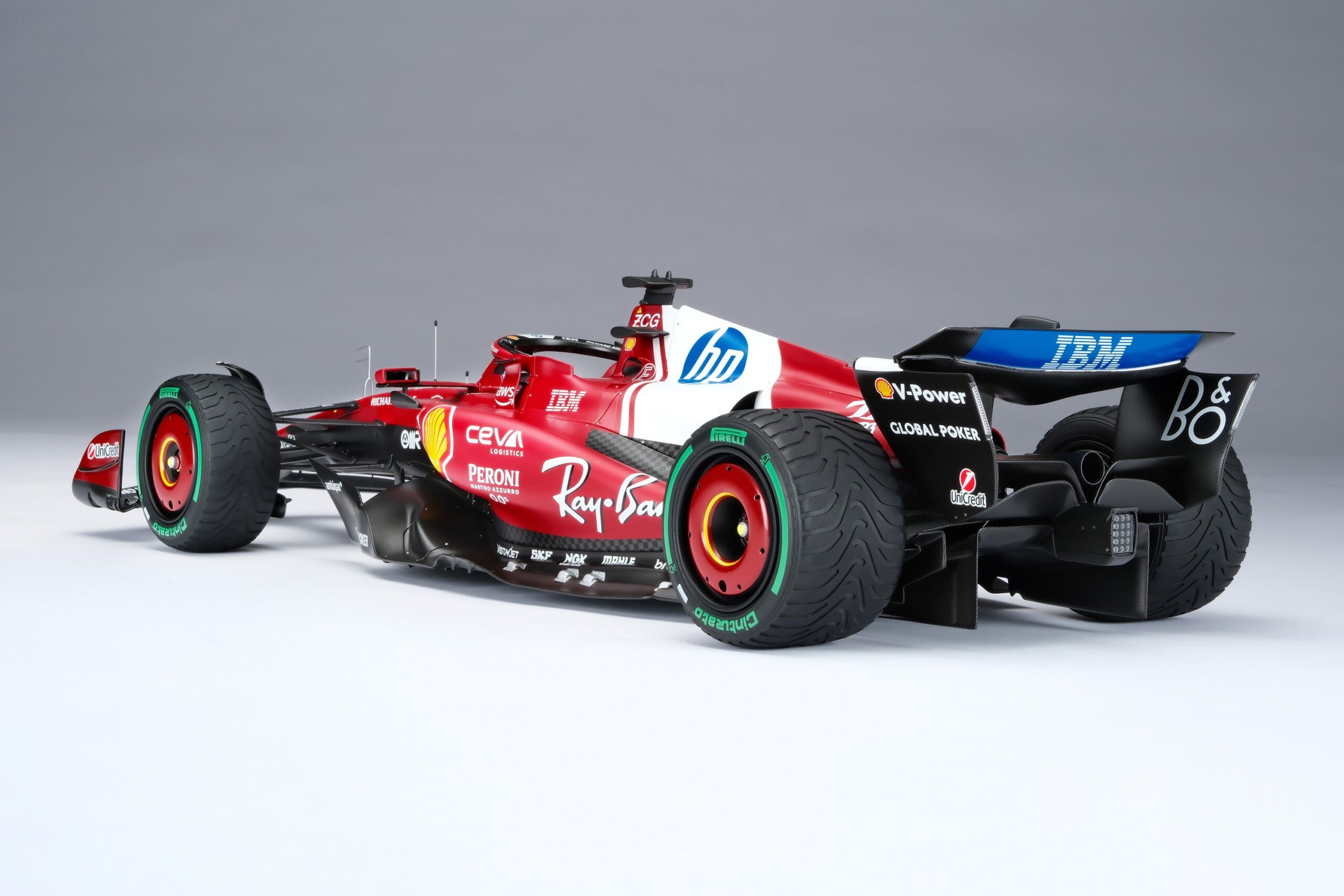 Amalgam Ferrari SF-25 2025 Australian Grand Prix - Rot | 1:8 – Bild 16